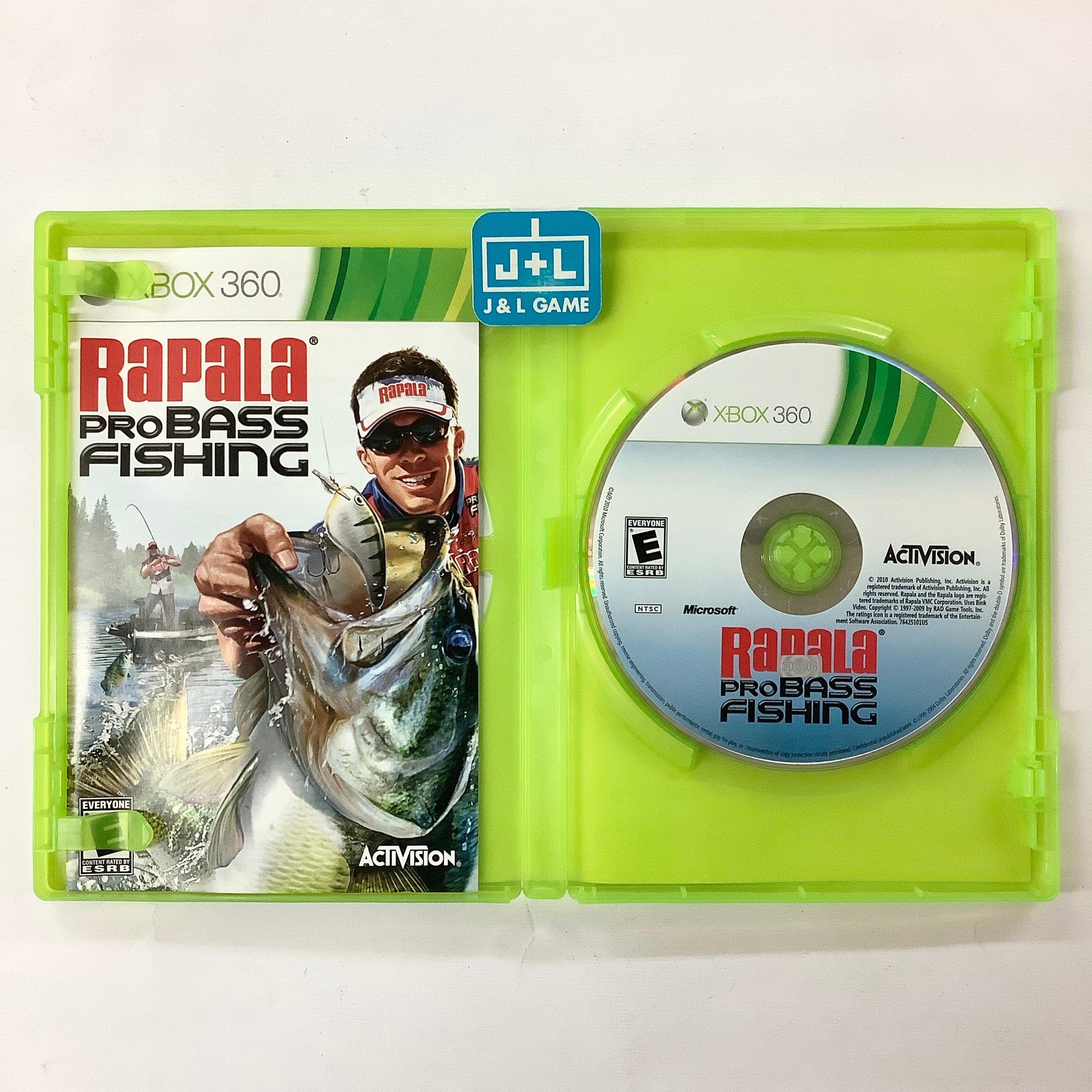Rapala Pro Bass Fishing 2010 - Xbox 360 [Pre-Owned] Video Games Activision   