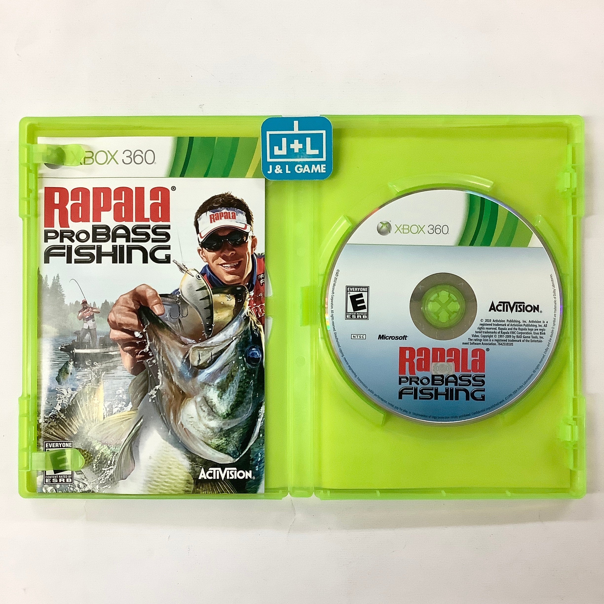 bass pro shop xbox 360 lures Rapala Pro Bass Fishing 2010