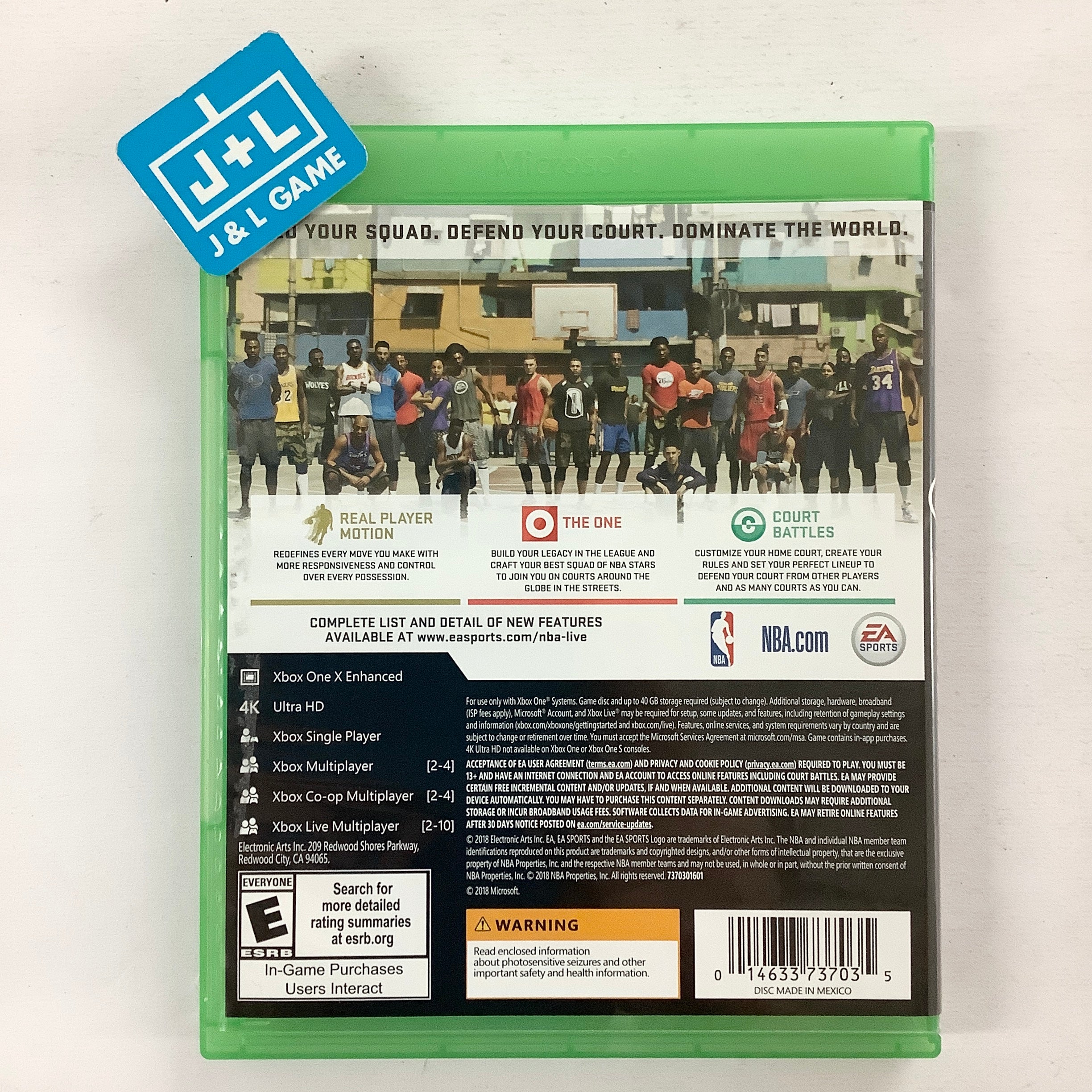 NBA Live 19 - (XB1) Xbox One [Pre-Owned] | J&L Game