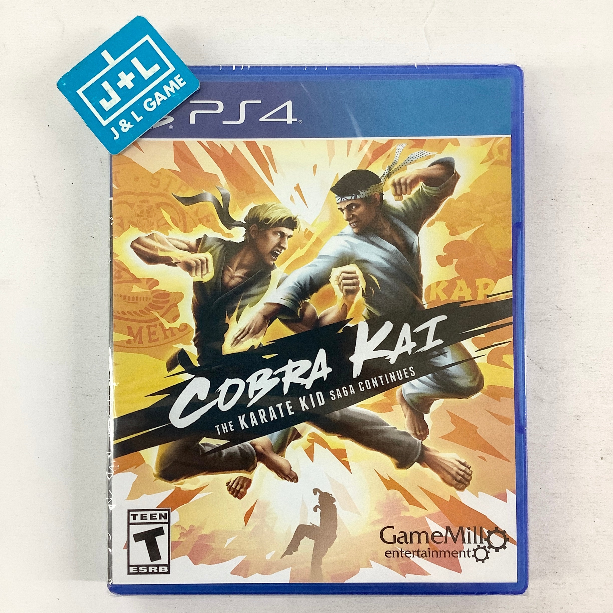 Cobra Kai: Karate Kid Saga Continues - (PS4) PlayStation 4 Video Games GameMill Entertainment