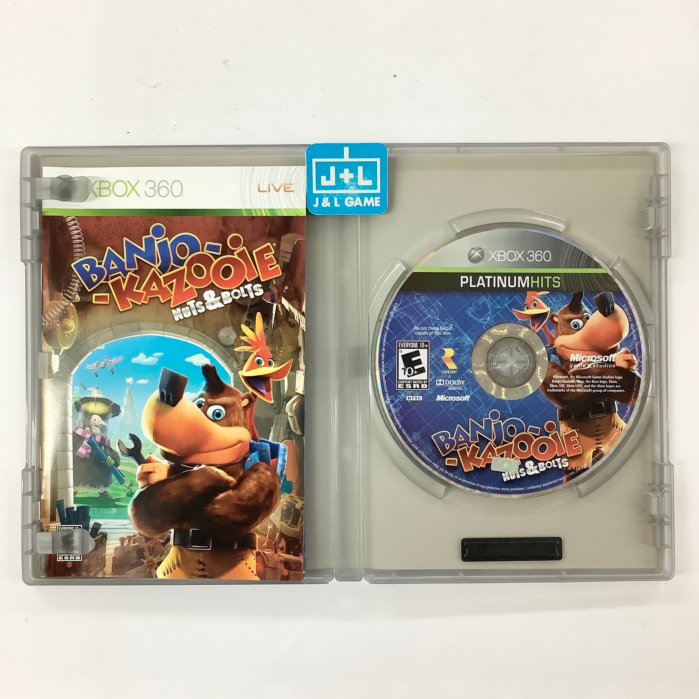 Banjo-Kazooie: Nuts & Bolts (Platinum Hits) - Xbox 360 [Pre-Owned] Video Games Microsoft Game Studios   