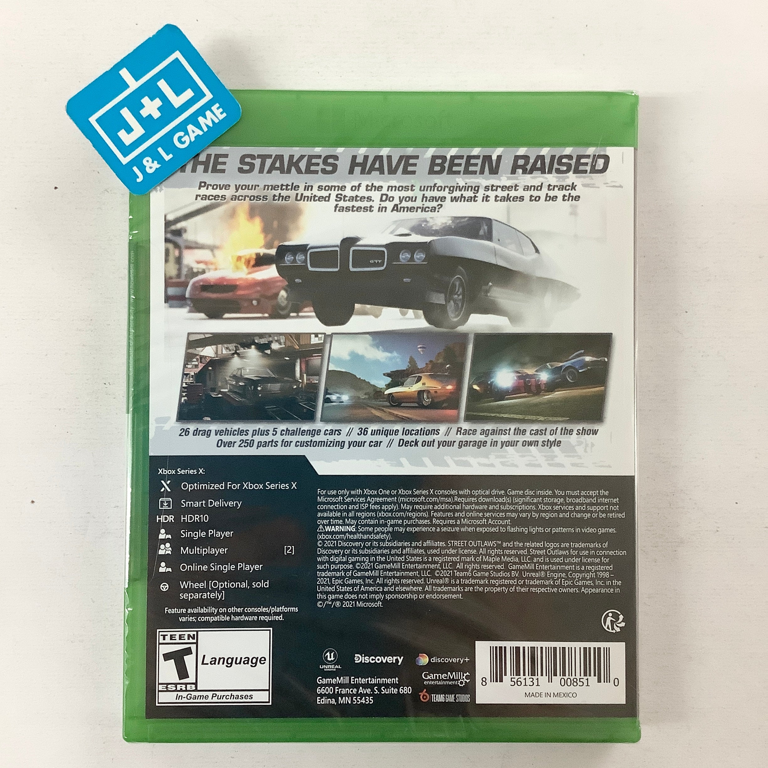 Street Outlaws 2: Winner Takes All - (XSX) Xbox Series X Video Games Game Mill   