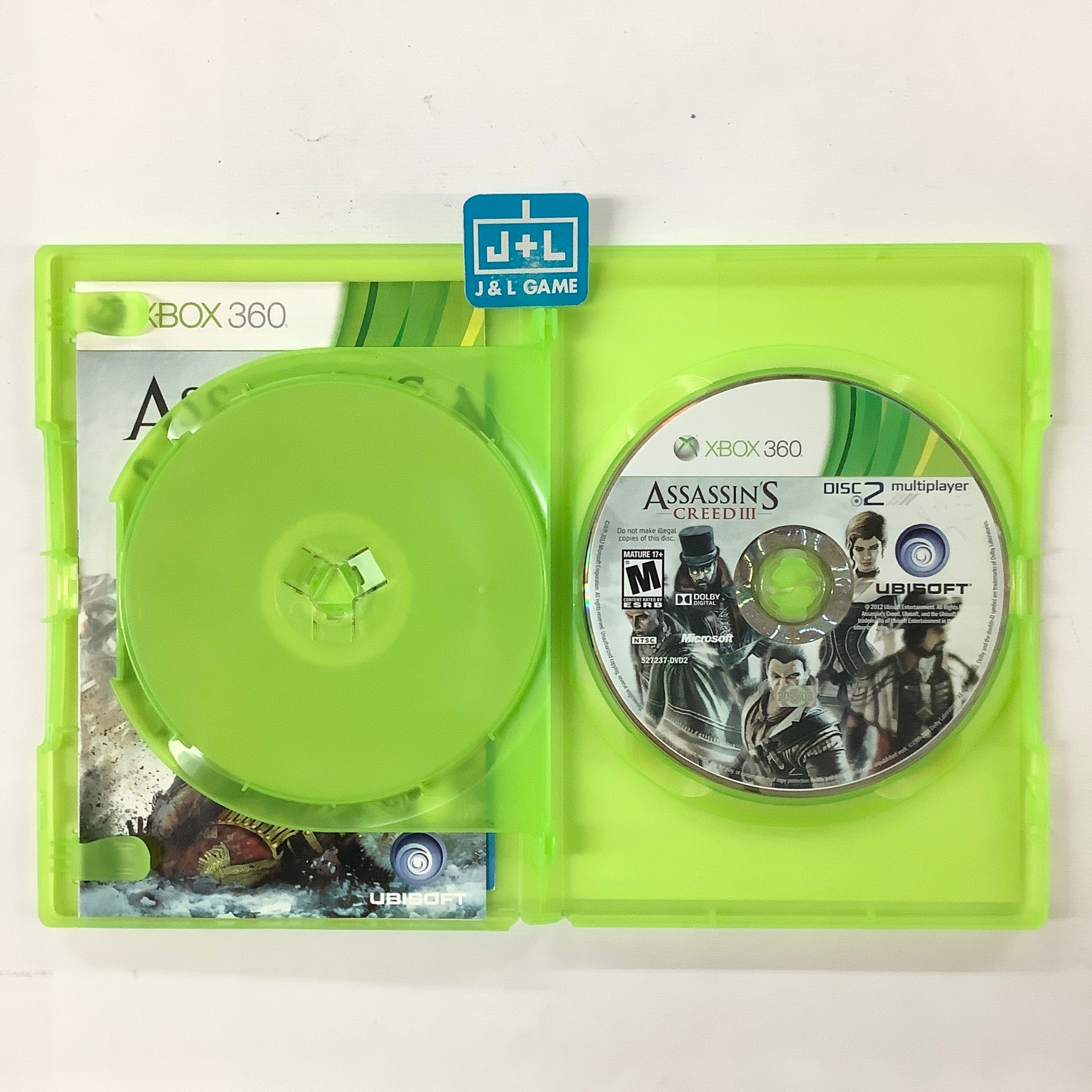 Assassin's Creed III - Xbox 360 [Pre-Owned] Video Games Ubisoft   