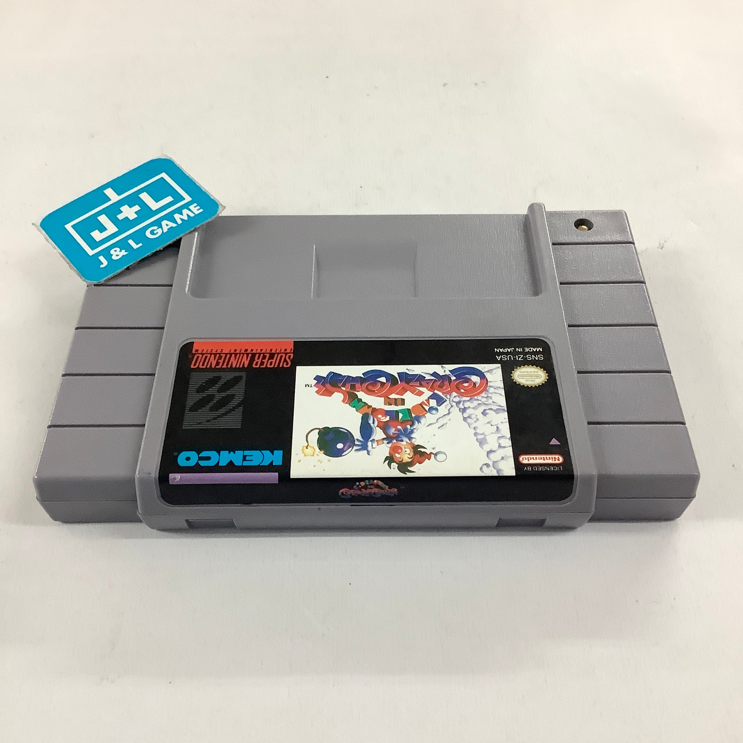 Kid Klown in Crazy Chase - (SNES) Super Nintendo [Pre-Owned] Video Games Kemco   