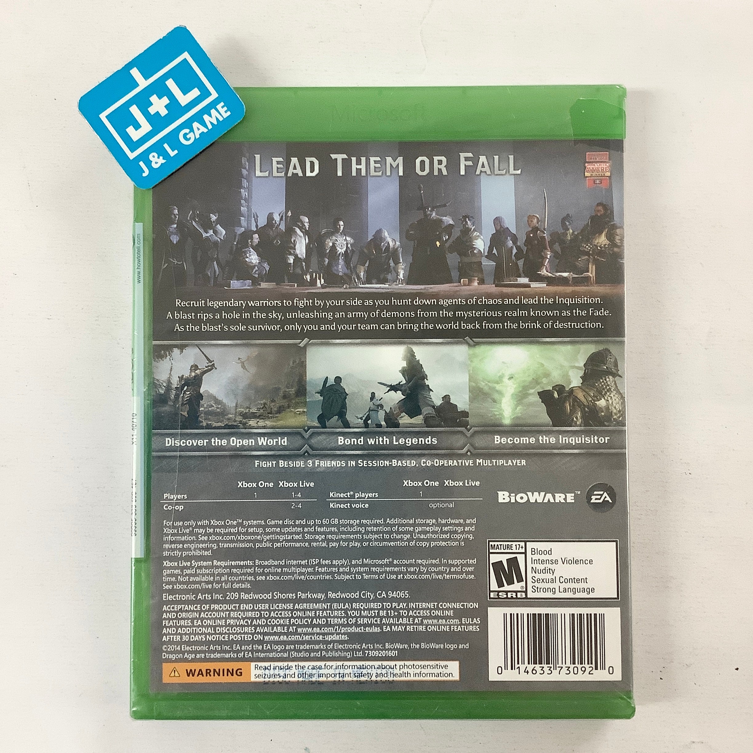 Dragon Age: Inquisition - (XB1) Xbox One | J&L Game