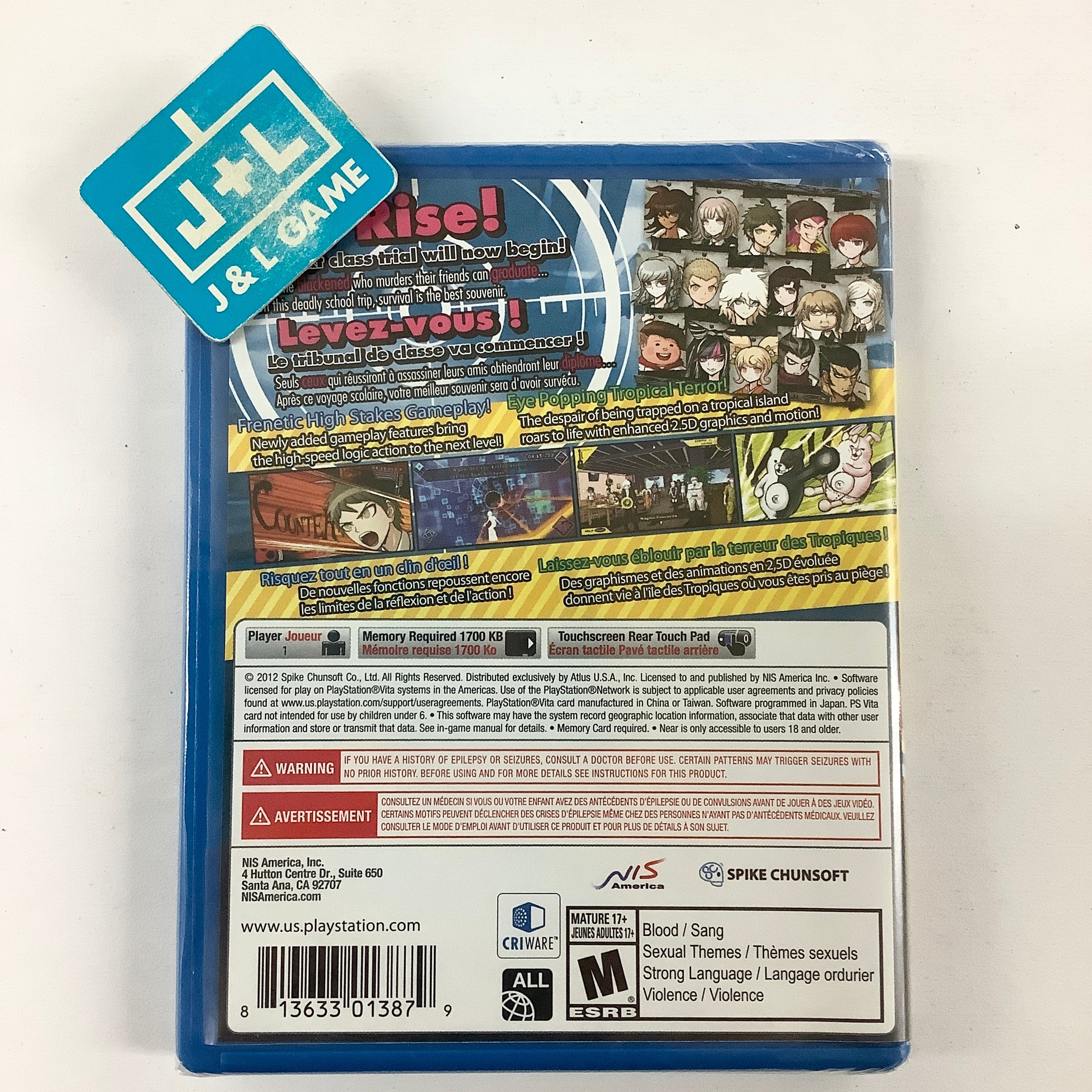 Danganronpa 2: Goodbye Despair - (PSV) PlayStation Vita Video Games NIS America   