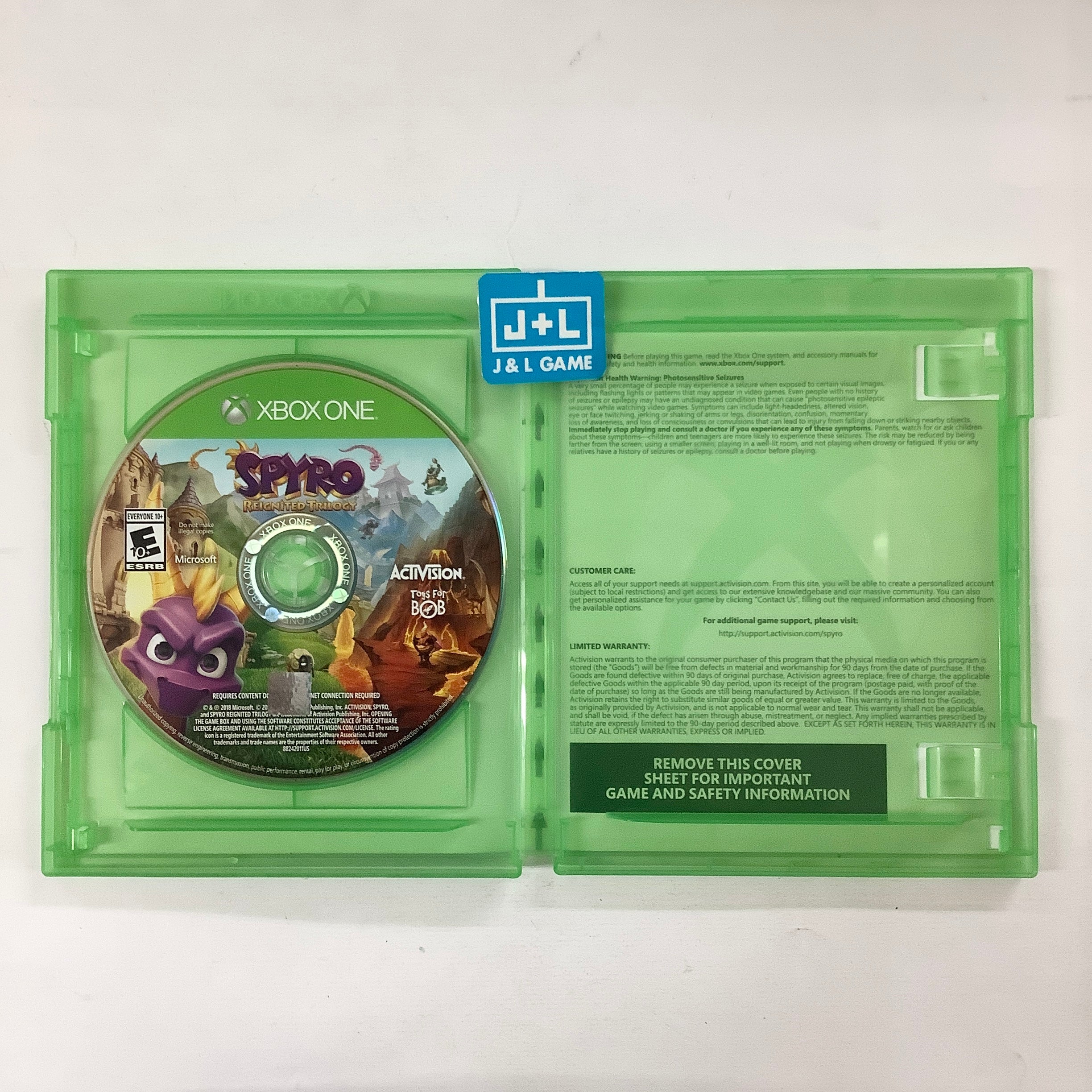 Spyro Reignited Trilogy - (XB1) Xbox One [Pre-Owned] | J&L Game