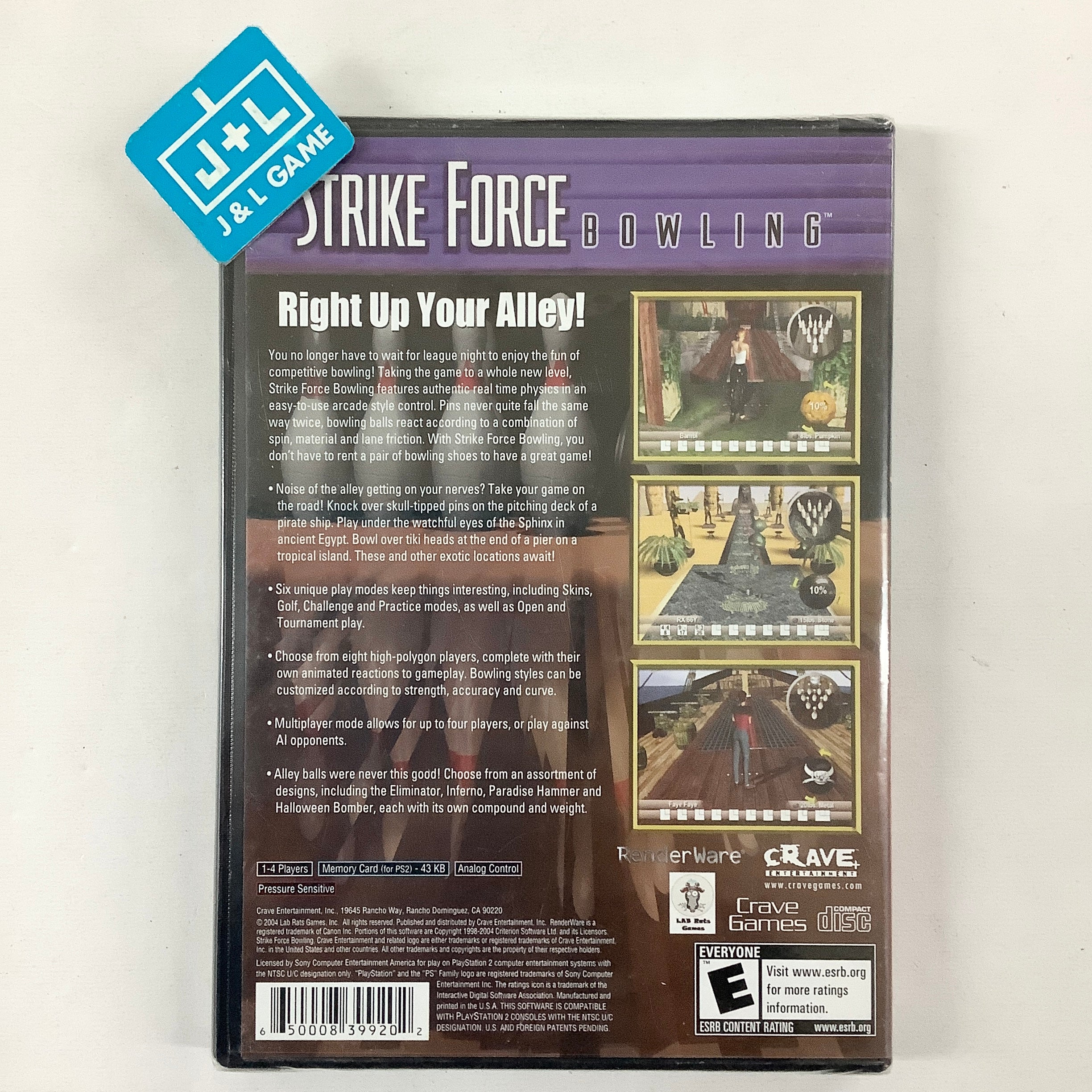 Strike Force Bowling - (PS2) PlayStation 2 Video Games Crave