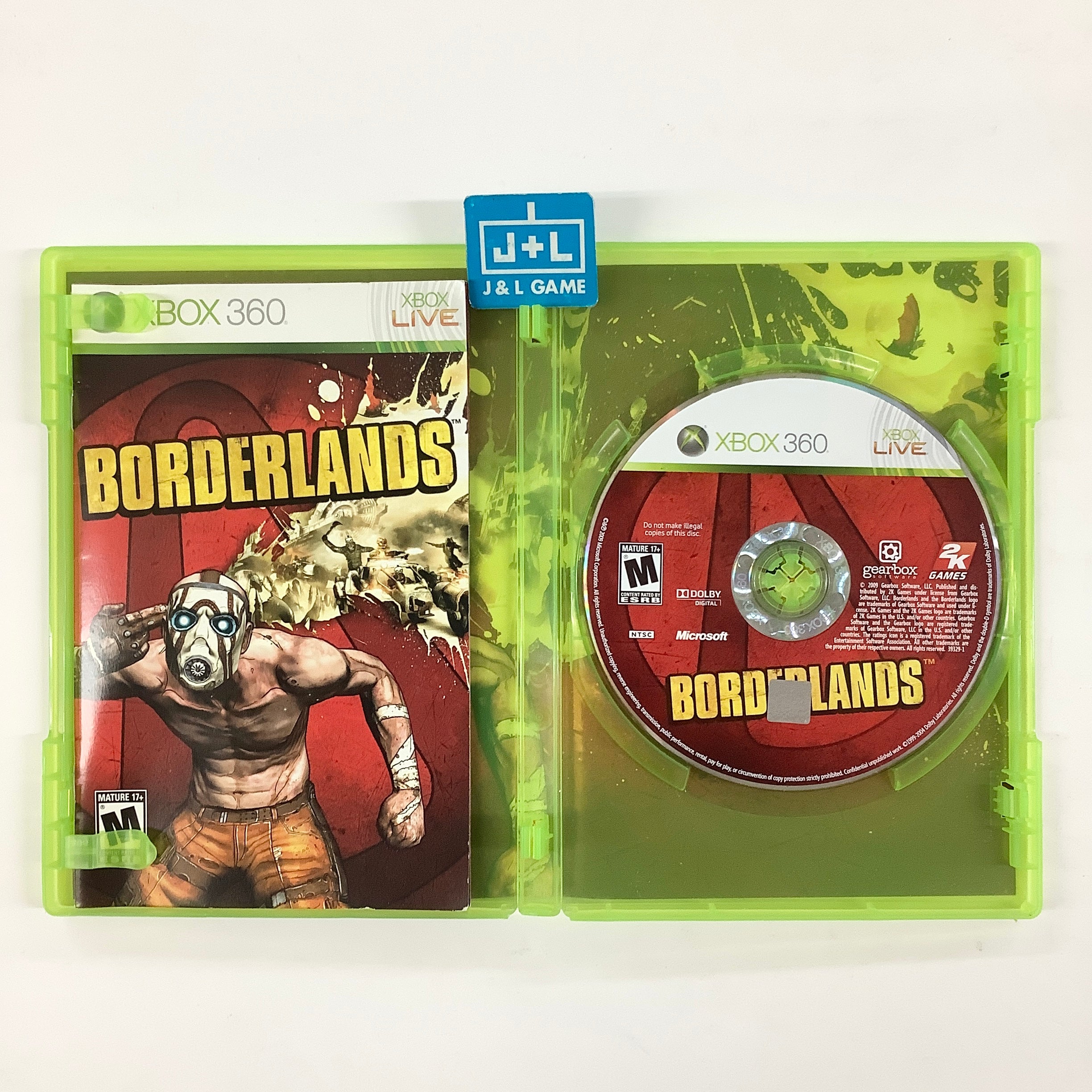 Borderlands - Xbox 360 [Pre-Owned] Video Games 2K Games