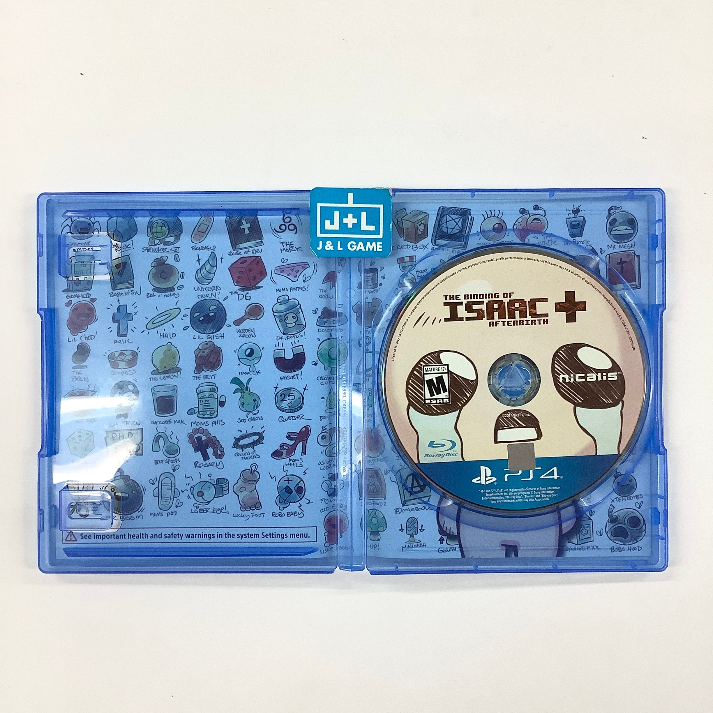 The Binding of Isaac: Afterbirth + - (PS4) PlayStation 4 [Pre-Owned] Video Games Nicalis