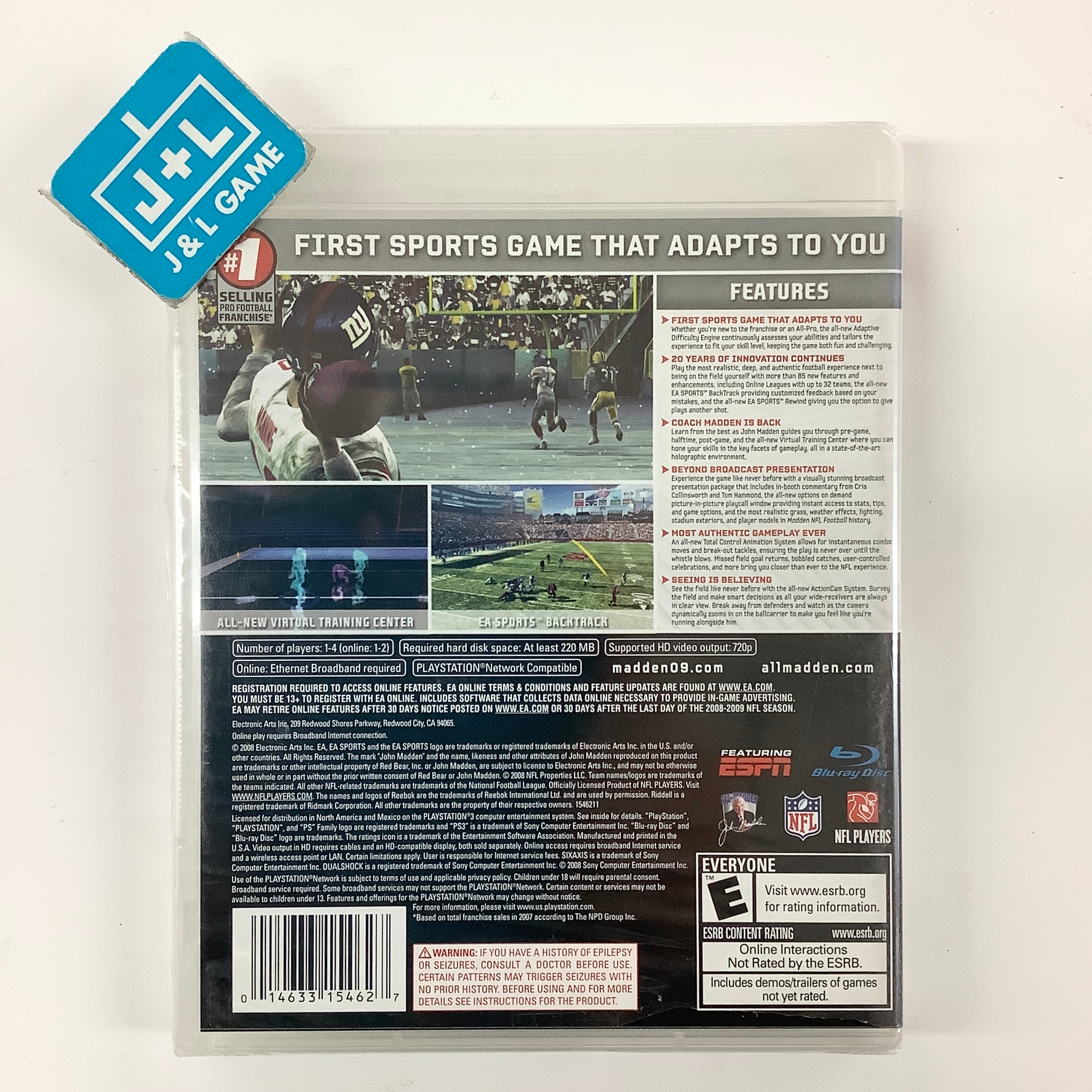 Madden NFL 09 - (PS3) PlayStation 3