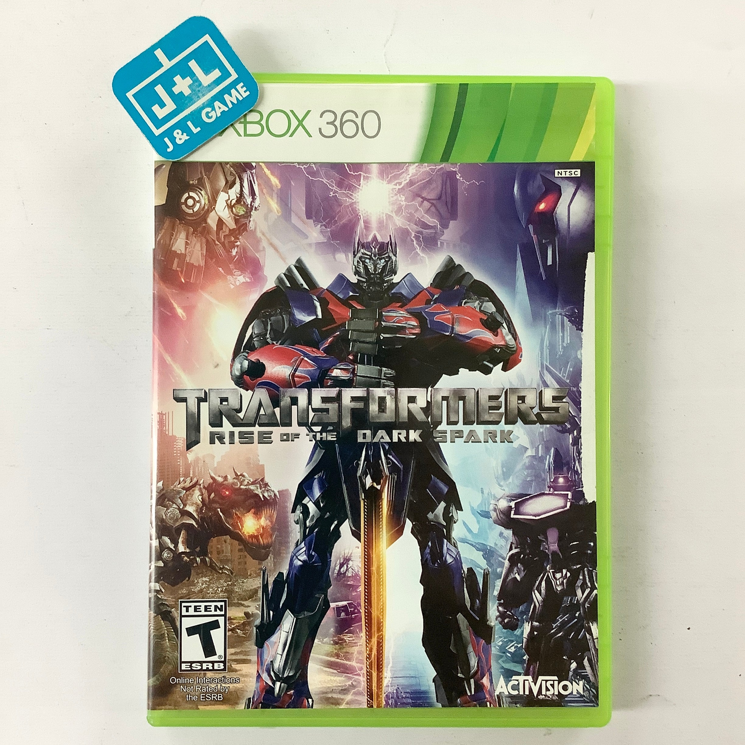 Transformers: Rise of the Dark Spark - Xbox 360 [Pre-Owned] Video Games Activision   