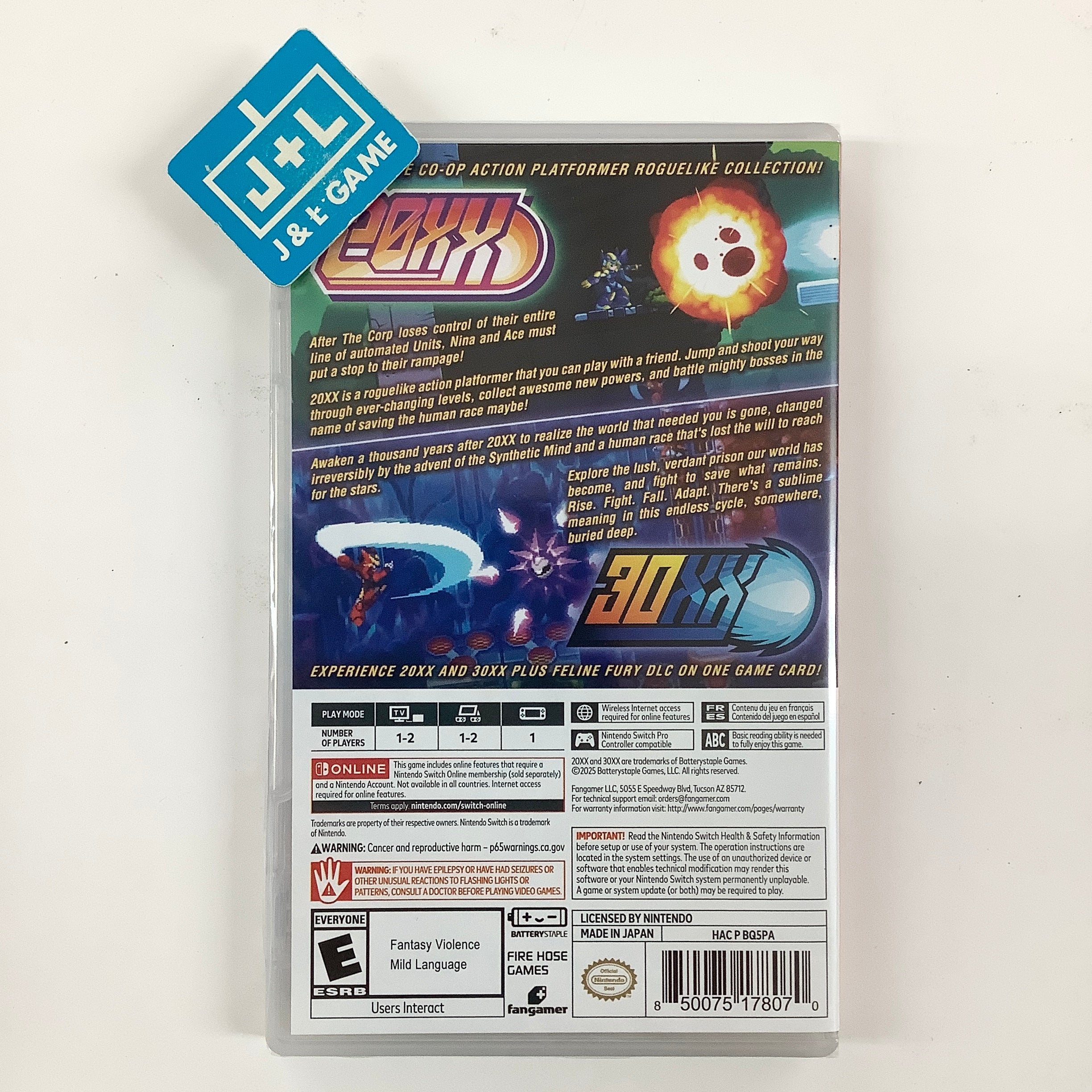 20XX / 30XX - (NSW) Nintendo Switch