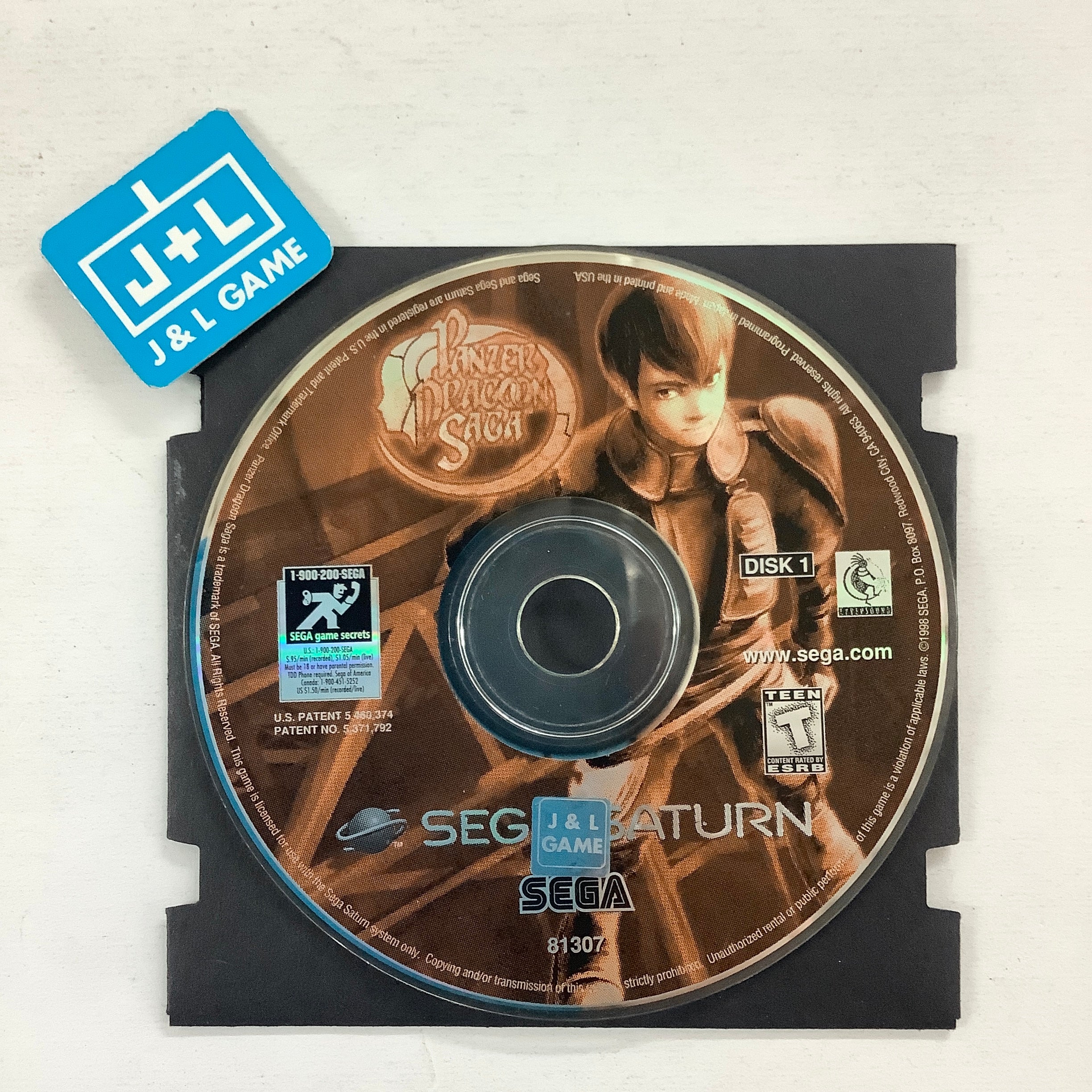 Panzer Dragoon Saga - (SS) SEGA Saturn [Pre-Owned] Video Games Sega   