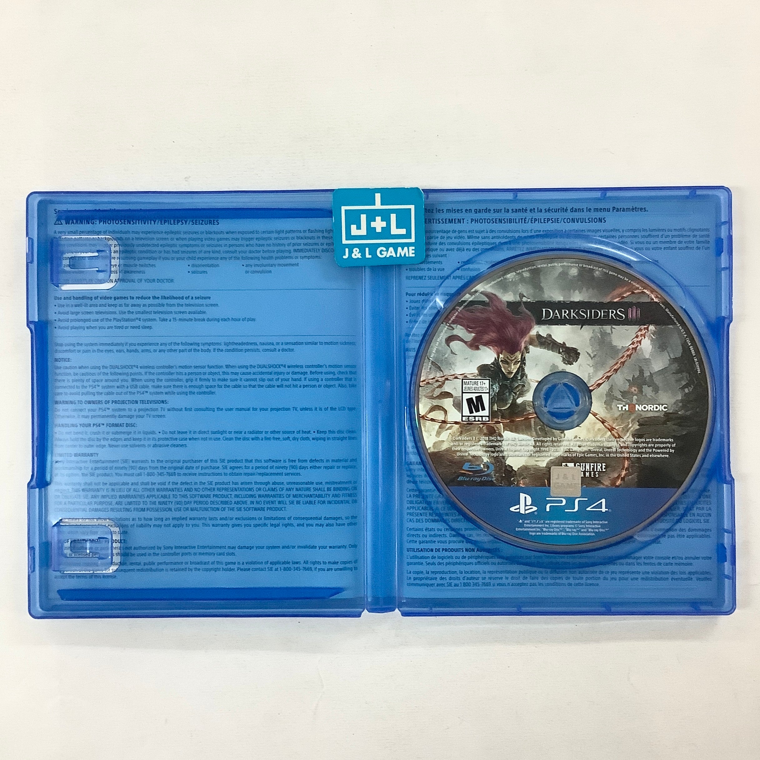 Darksiders III - (PS4) PlayStation 4 [Pre-Owned] Video Games THQ Nordic   