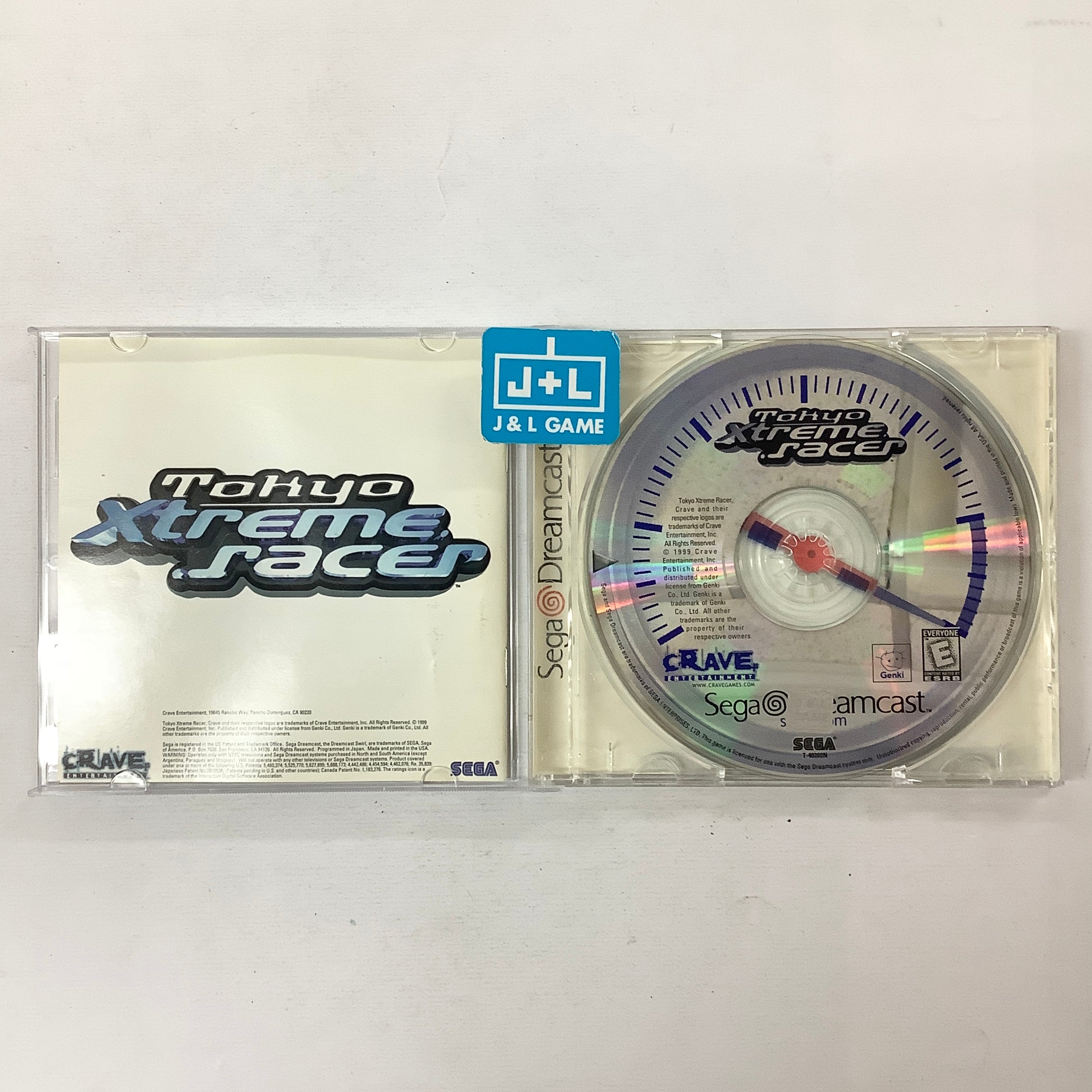 Tokyo Xtreme Racer - (DC) SEGA Dreamcast [Pre-Owned] Video Games Crave Entertainment   