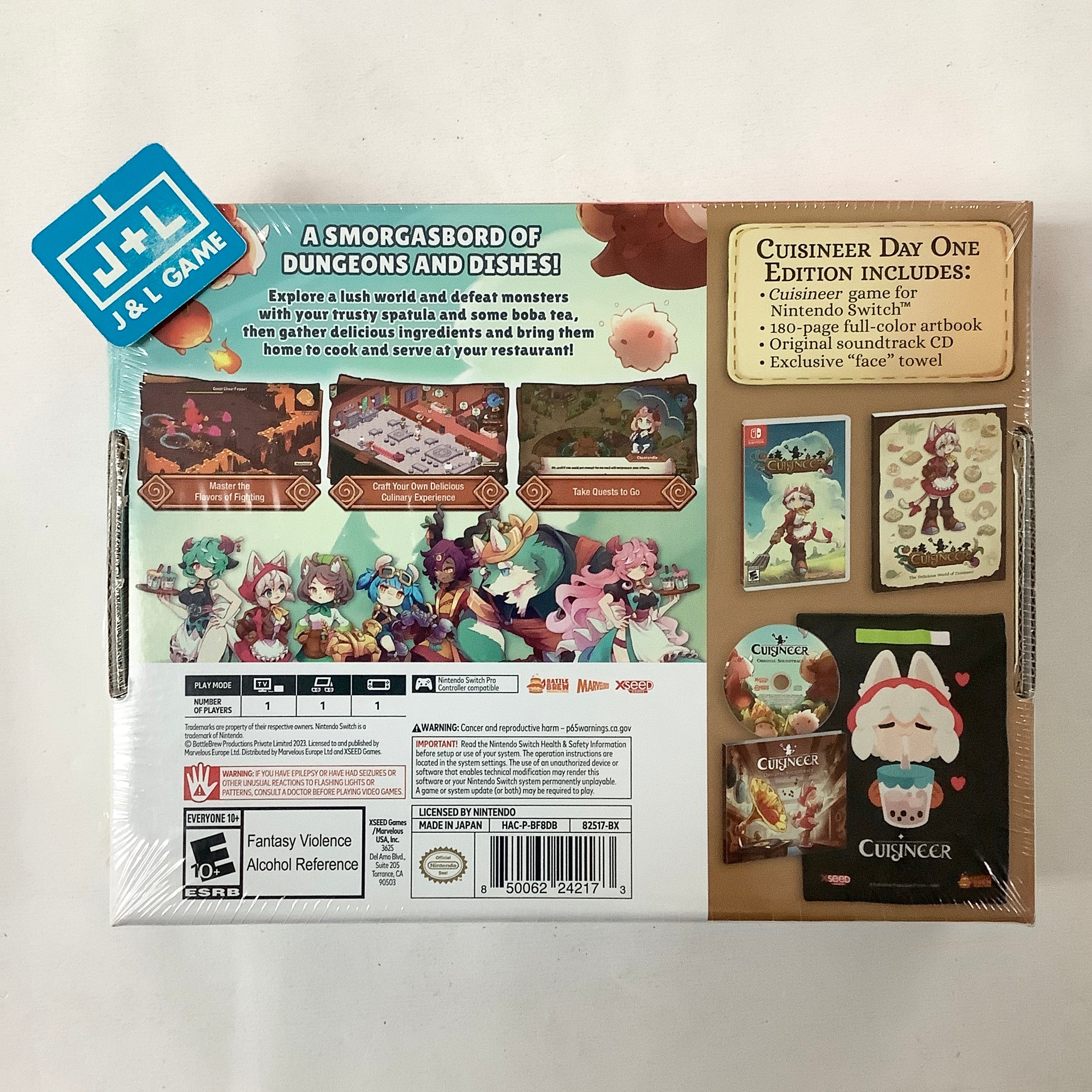 Cuisineer (Day One Edition) - (NSW) Nintendo Switch Video Games XSEED Games