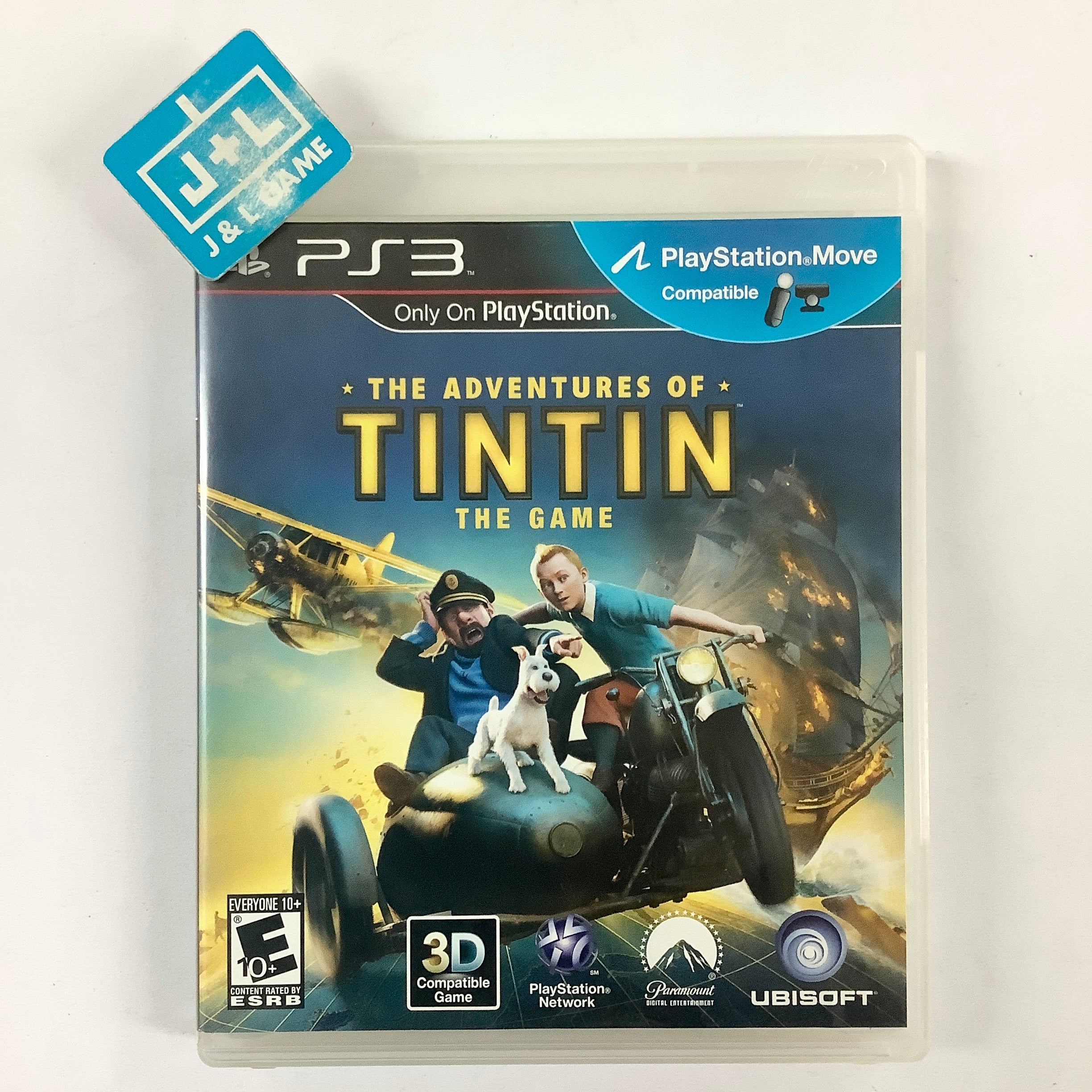 The Adventures of Tintin: The Game - (PS3) PlayStation 3 [Pre-Owned] Video Games Ubisoft   