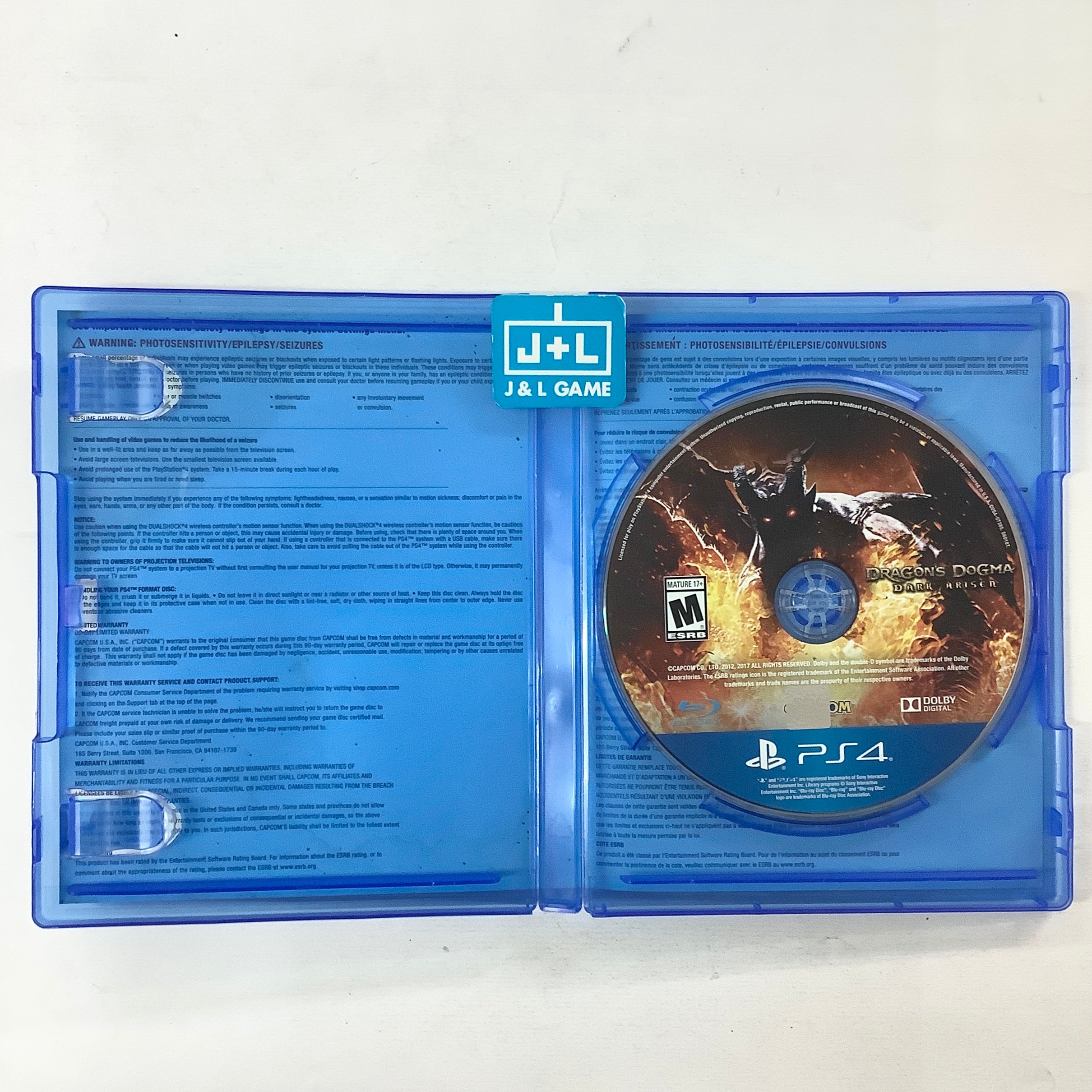 Dragon's Dogma: Dark Arisen - (PS4) PlayStation 4 [Pre-Owned] Video Games Capcom   