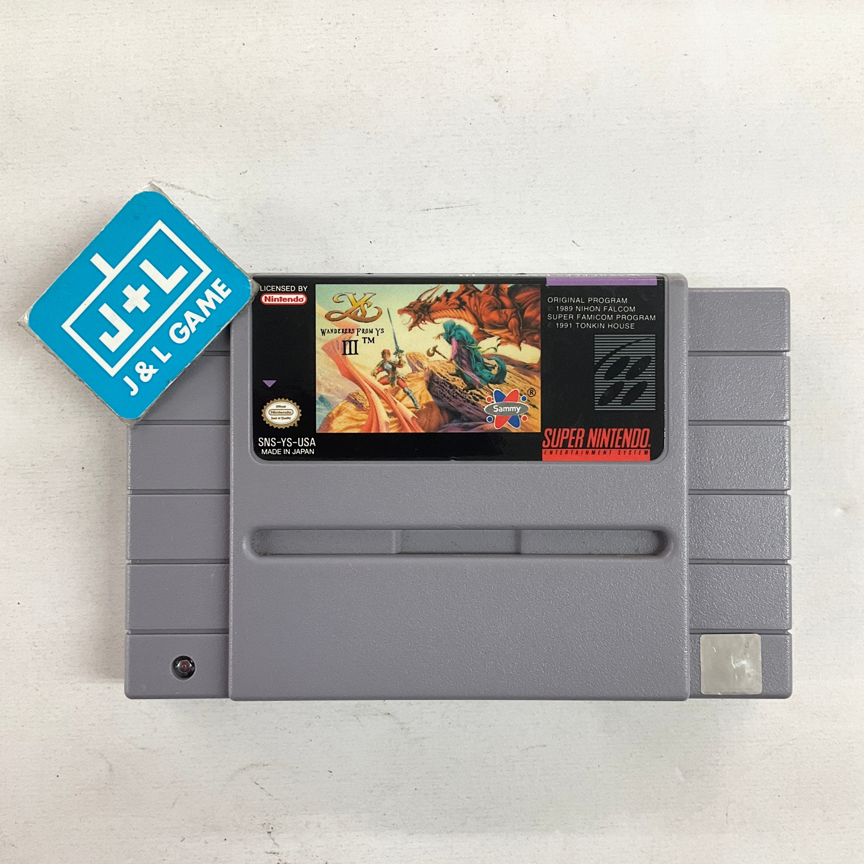 Wanderers from Ys III - (SNES) Super Nintendo [Pre-Owned] Video Games American Sammy