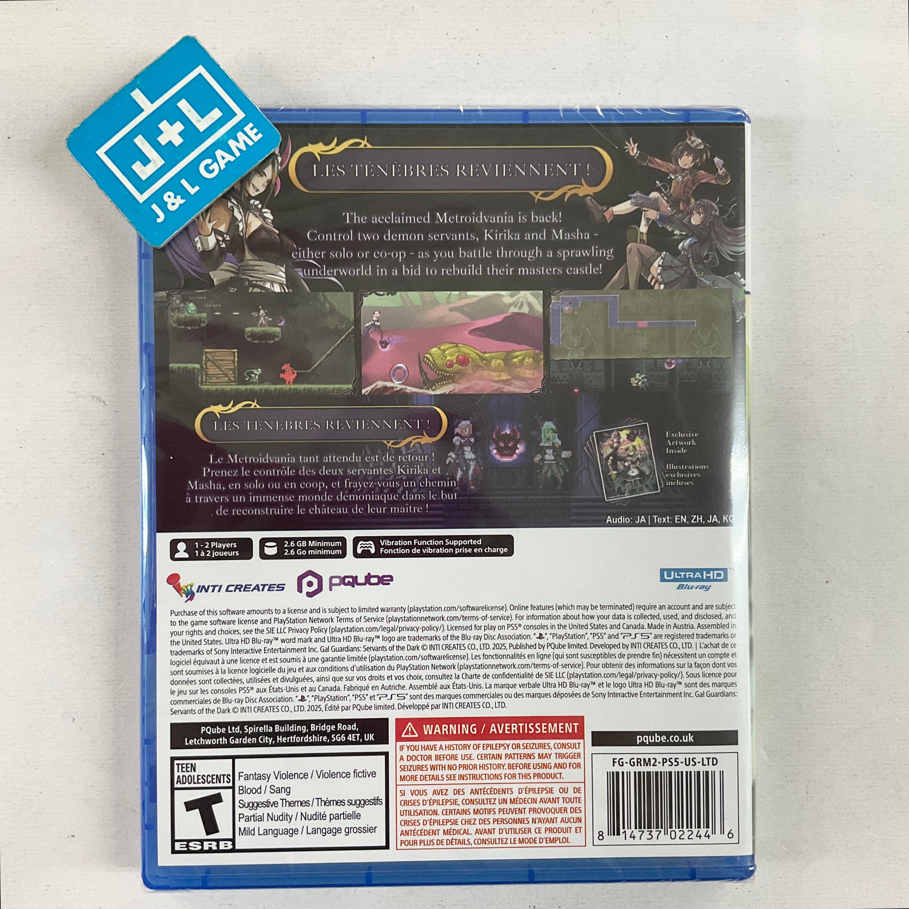 Gal Guardians: Servants of the Dark - (PS5) PlayStation 5 Video Games PQube