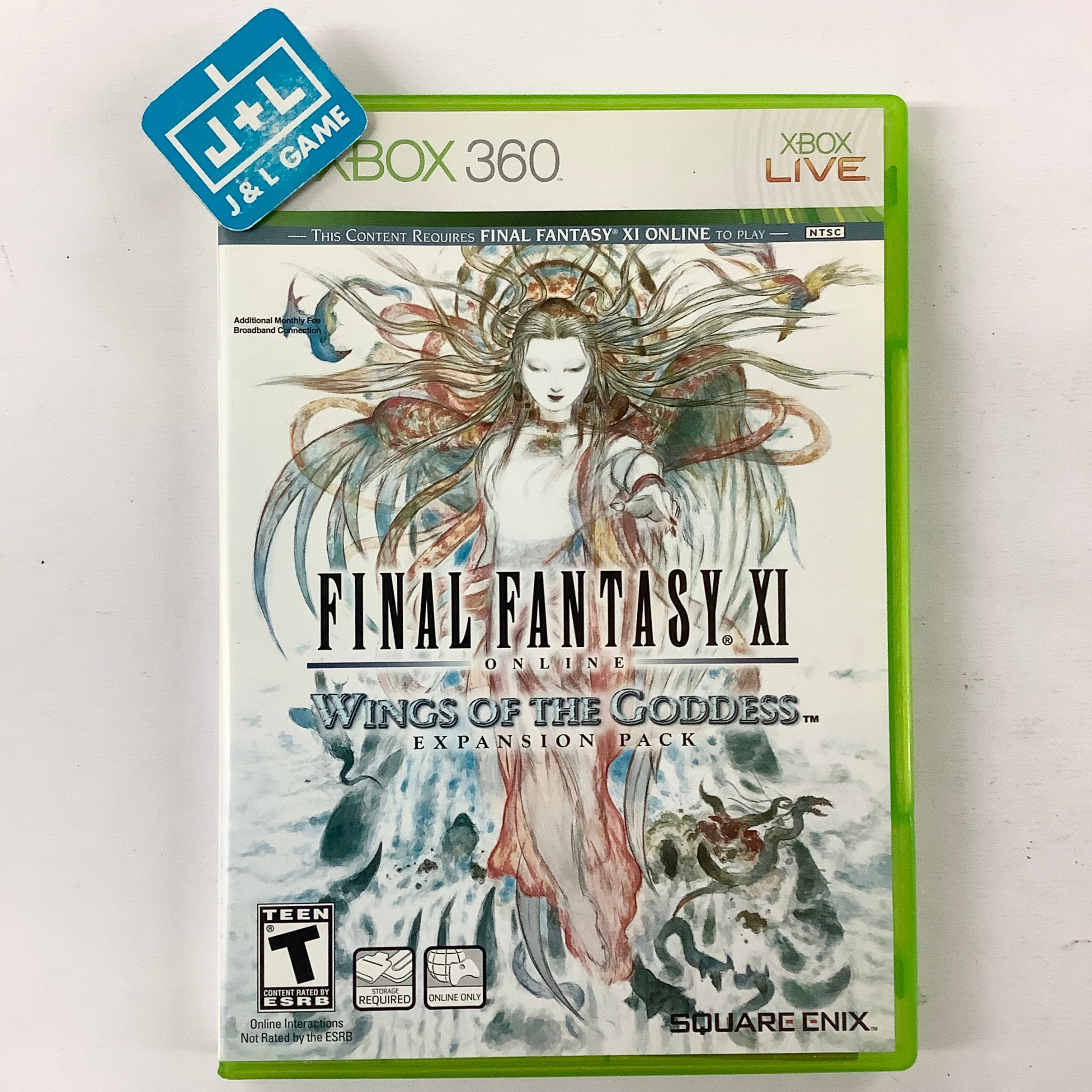 Final Fantasy XI: Wings of the Goddess - Xbox 360 [Pre-Owned] Video Games Square Enix   