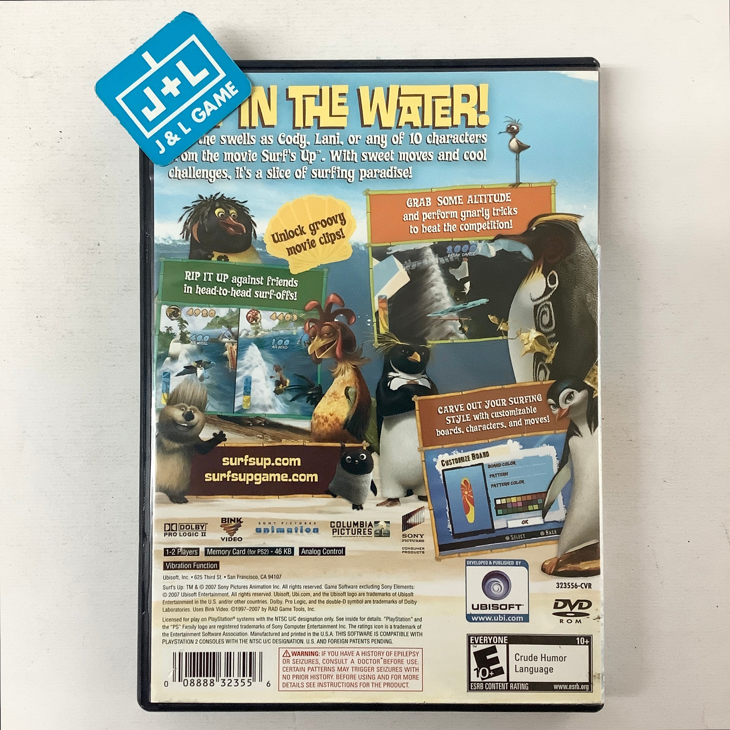 Surf's Up - (PS2) PlayStation 2 [Pre-Owned] Video Games Ubisoft   