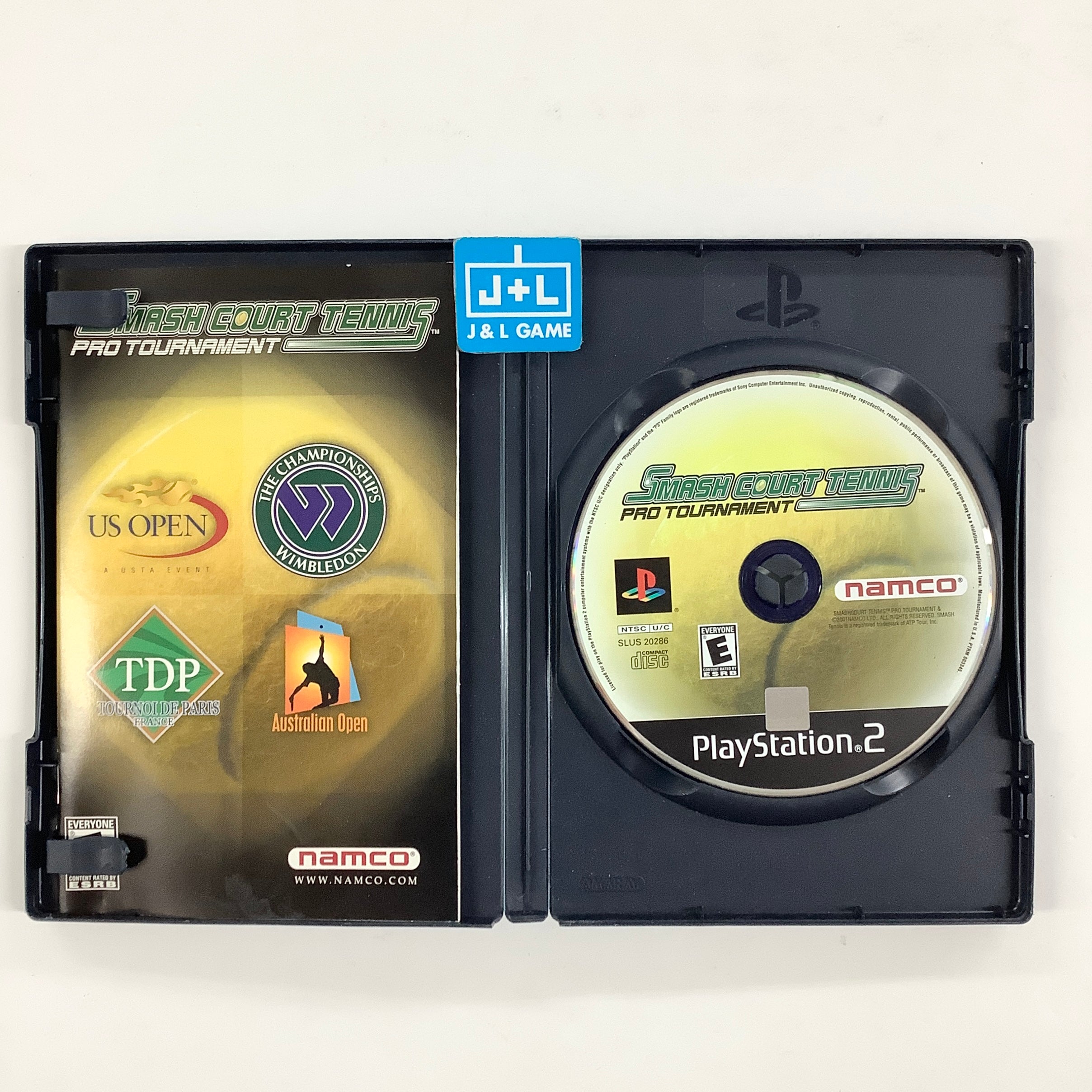 Smash Court Tennis Pro Tournament - (PS2) PlayStation 2 [Pre-Owned] Video Games Namco