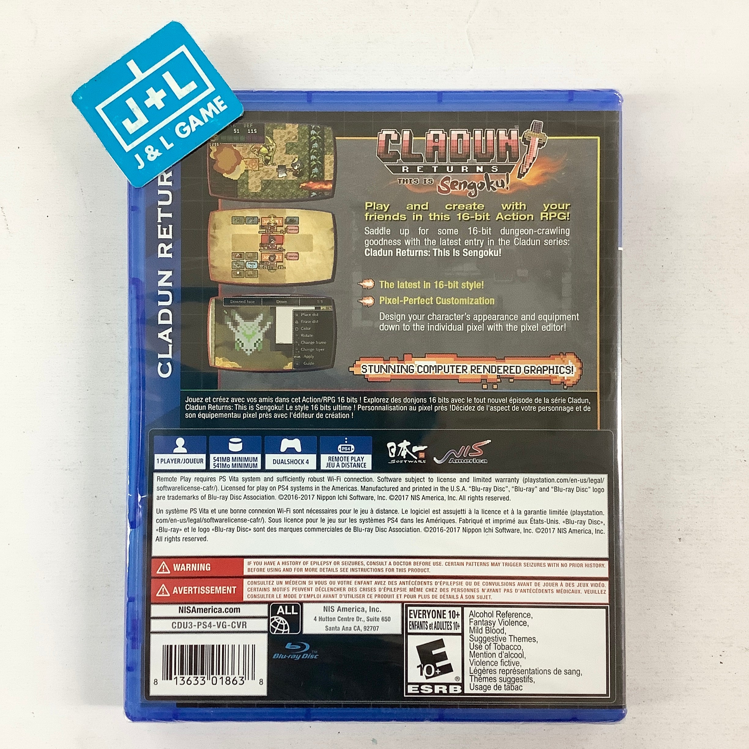 ClaDun Returns: This is Sengoku! - (PS4) PlayStation 4 Video Games NIS America