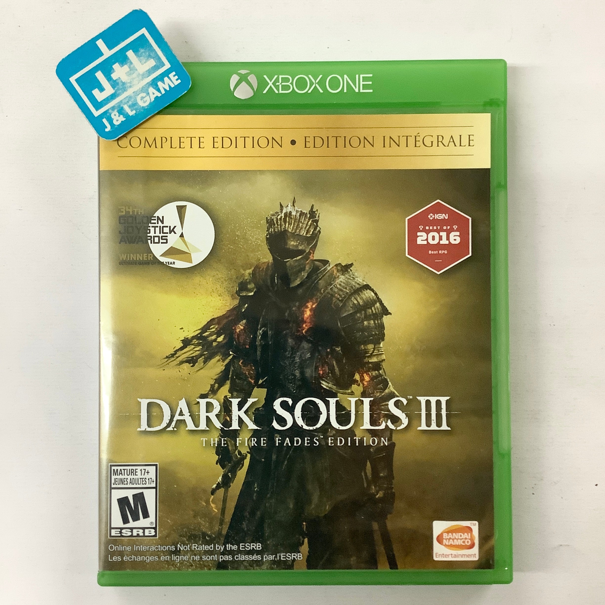 Dark Souls III The Fire Fades Edition PC-DVD Windows Japan NewSealed/Neuf Scellé Dark Souls III The Fire Fades Edition PC-DVD Windows Japan NewSealed/Neuf Scellé