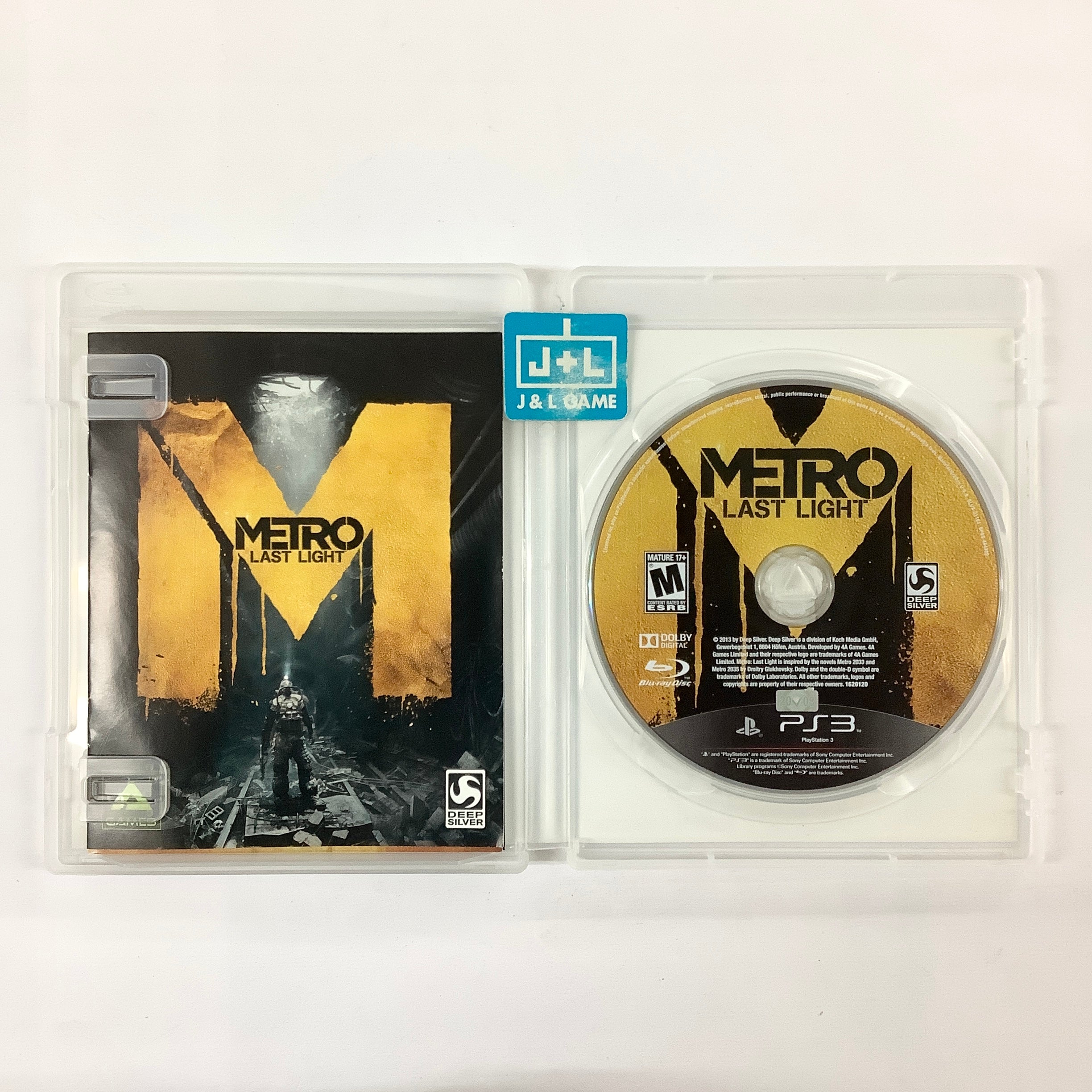 Metro: Last Light (Limited Edition) - (PS3) PlayStation 3 [Pre-Owned] Video Games Deep Silver   
