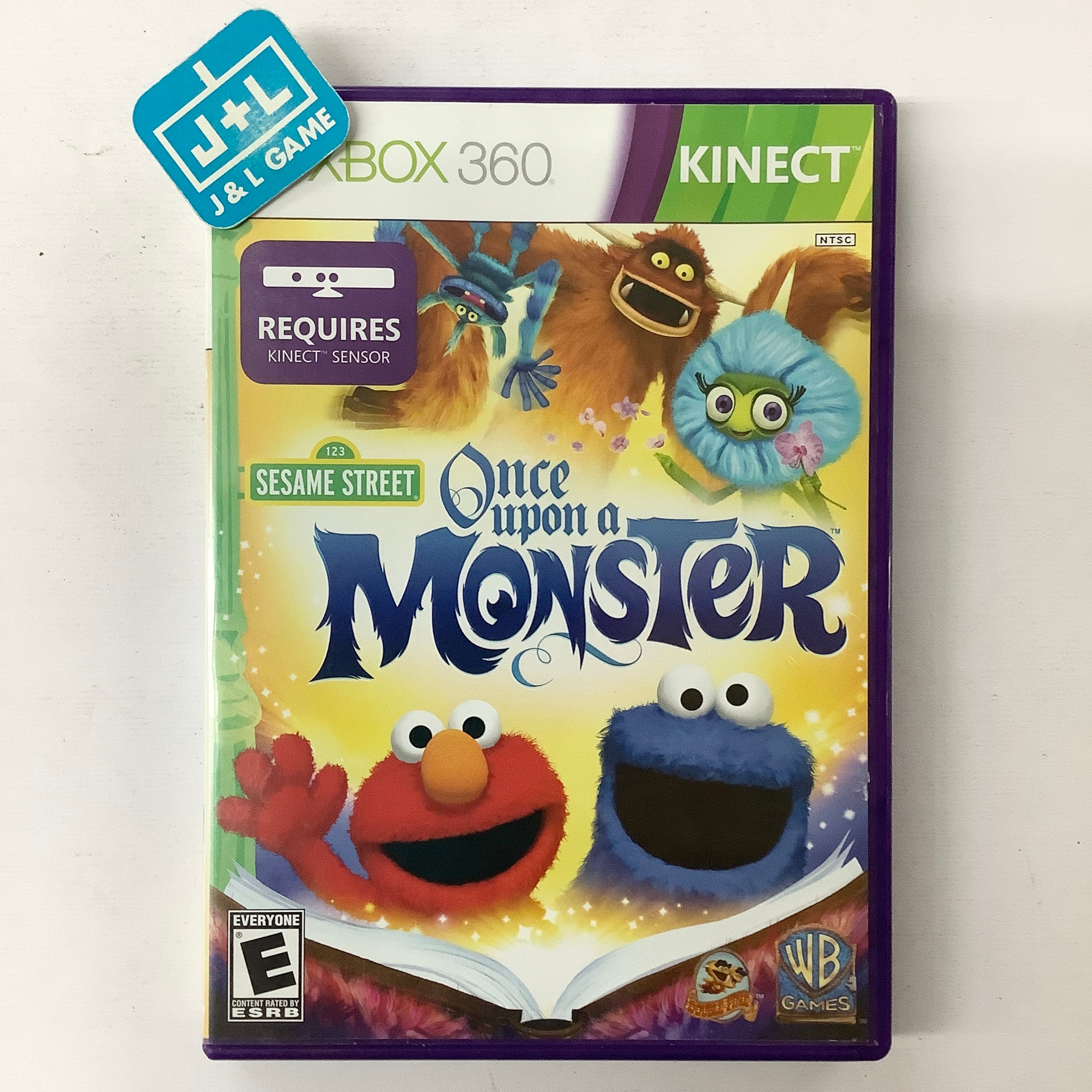 Sesame Street: Once Upon a Monster (Kinect Required) - Xbox 360 [Pre-Owned] Video Games Warner Bros. Interactive Entertainment   