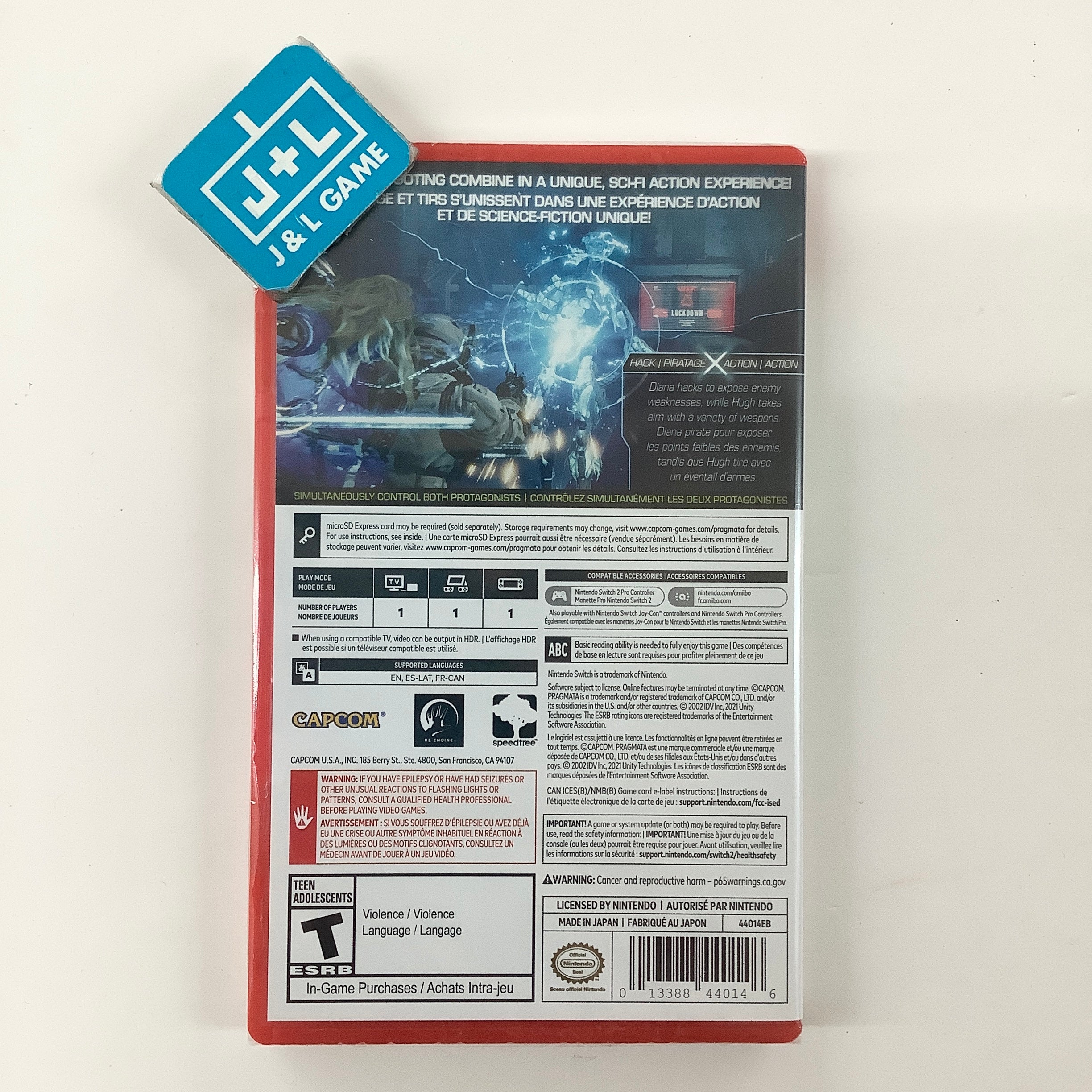 PRAGMATA - (NS2) Nintendo Switch 2 Video Games Capcom