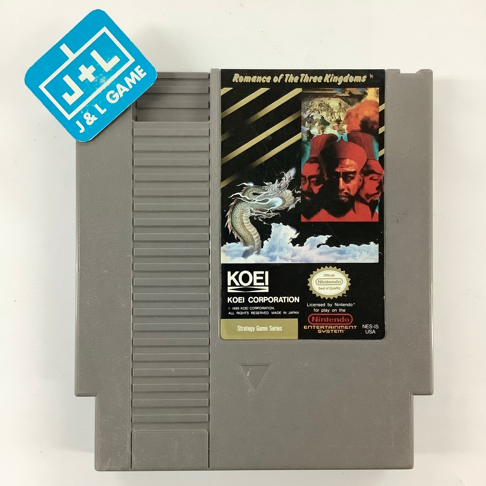 Romance of the Three Kingdoms - (NES) Nintendo Entertainment System  [Pre-Owned] Video Games Koei   