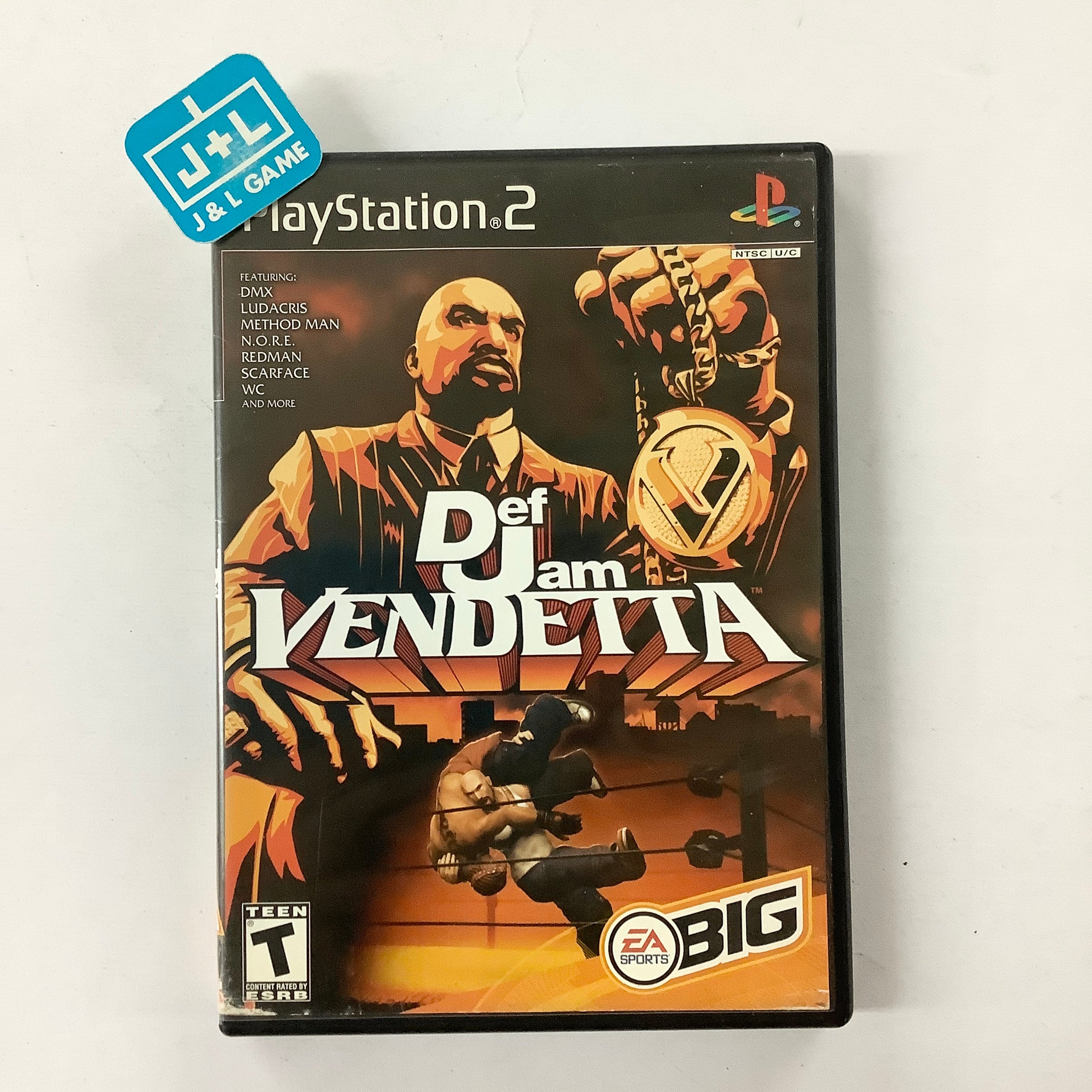 Def Jam Vendetta - (PS2) PlayStation 2 [Pre-Owned] Video Games EA Sports Big   