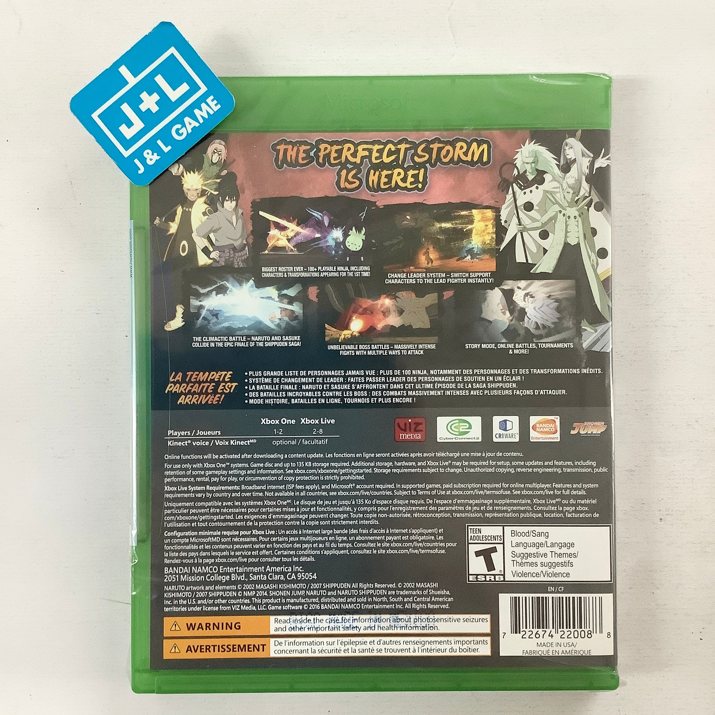 Naruto Shippuden: Ultimate Ninja Storm 4 - (XB1) Xbox One | J&L Game