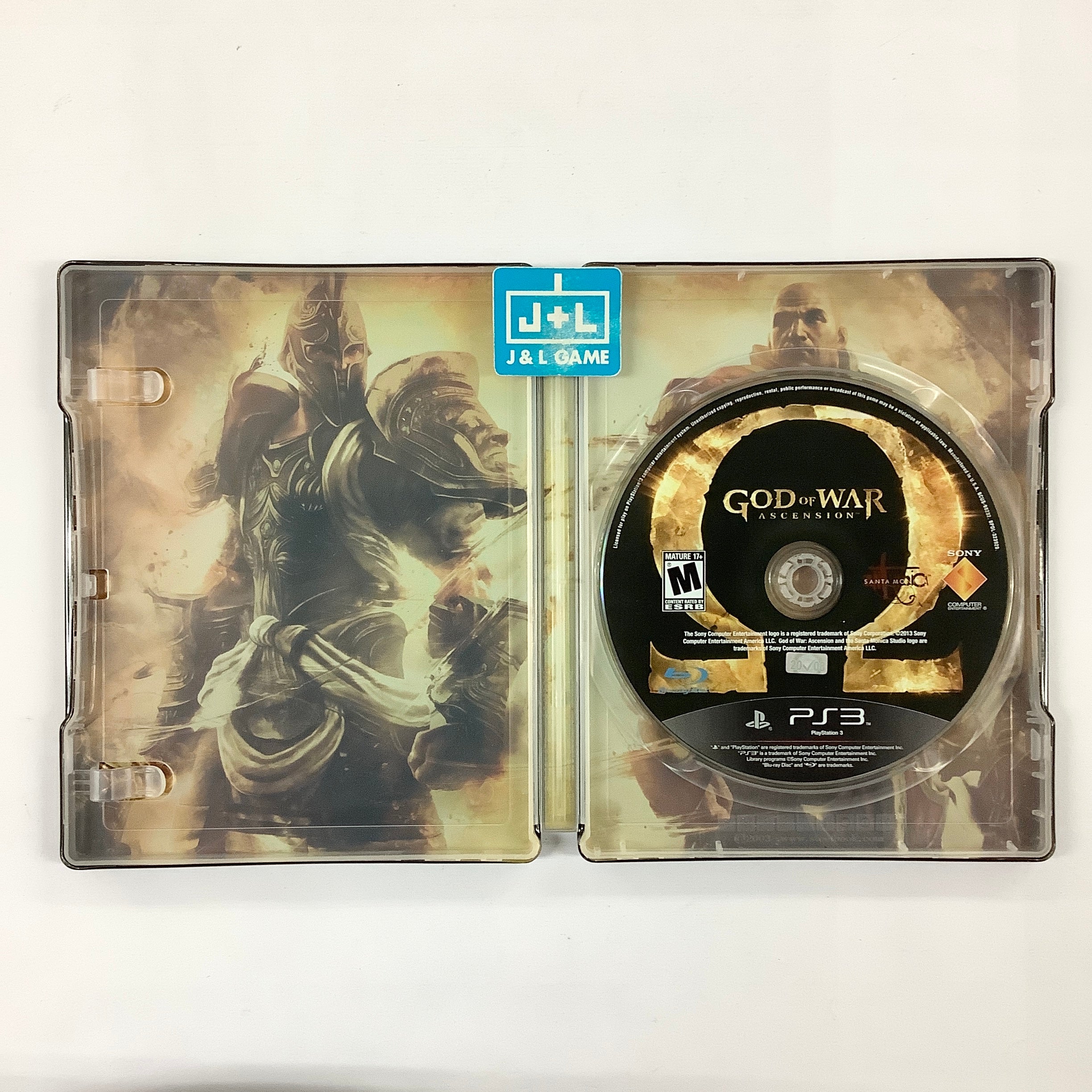 God of War: Ascension (Steelbook) - (PS3) PlayStation 3 [Pre-Owned] Video Games SCEA   