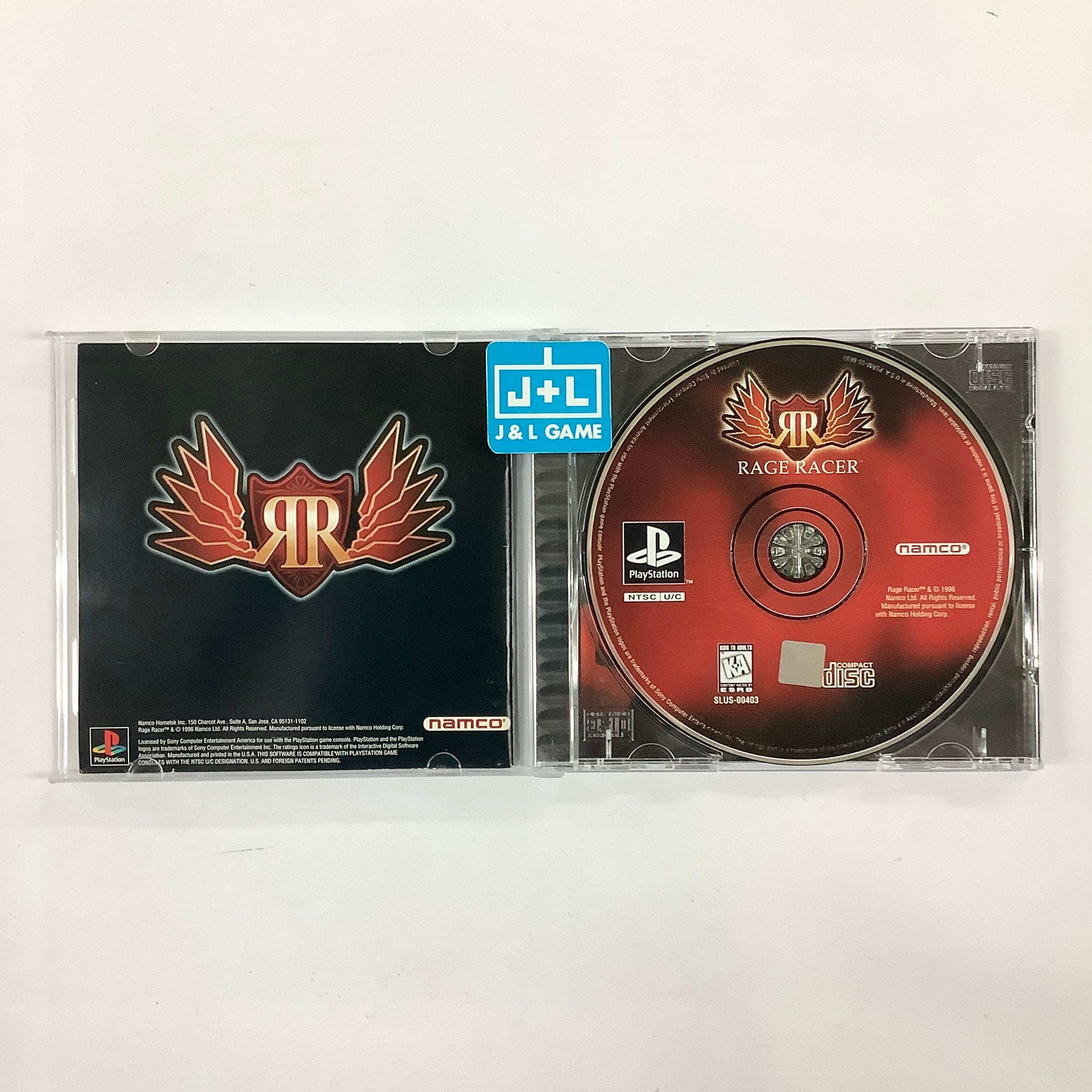 Rage Racer - (PS1) PlayStation 1 [Pre-Owned] | J&L Game