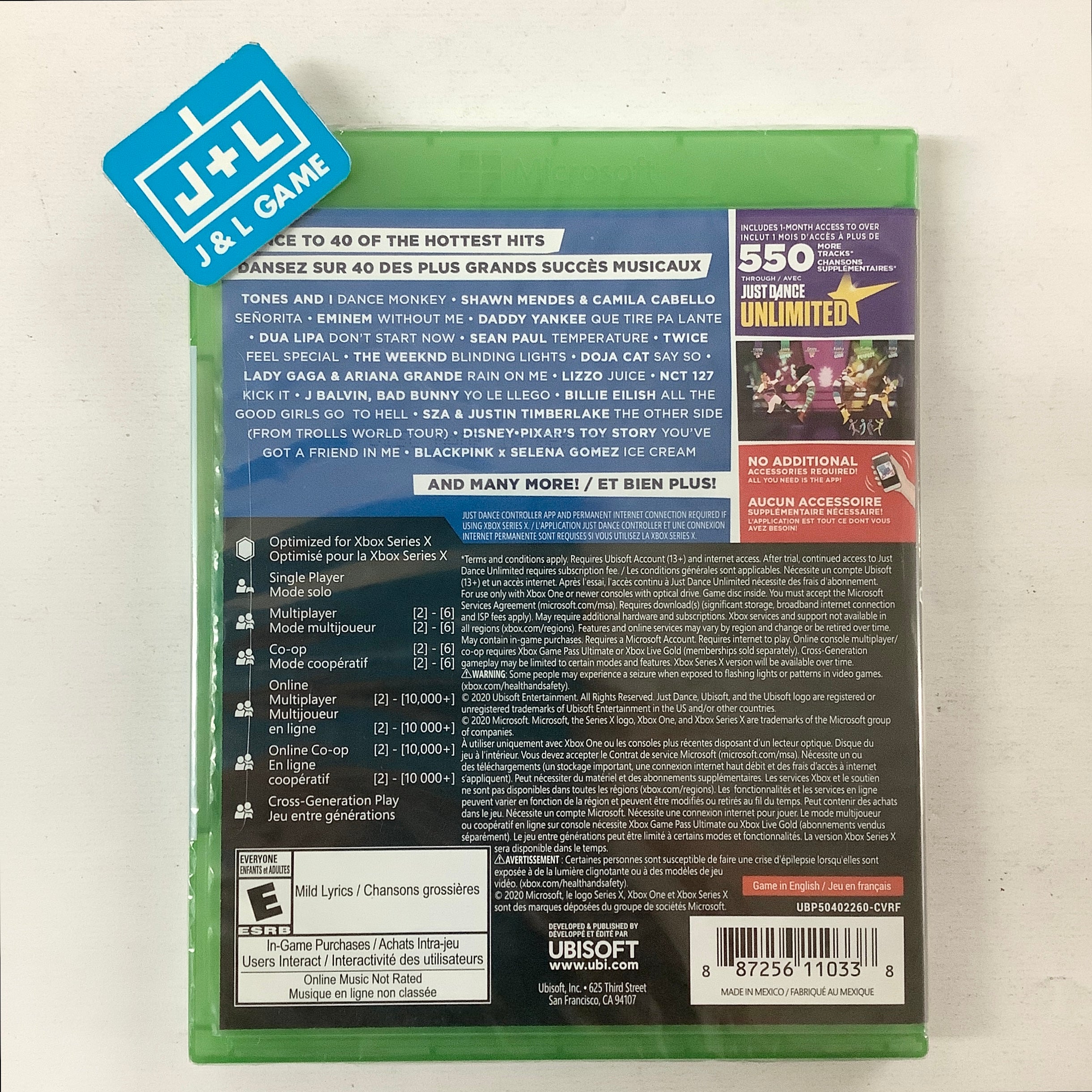 Just Dance 2021 - (XSX) Xbox Series X Video Games Ubisoft   