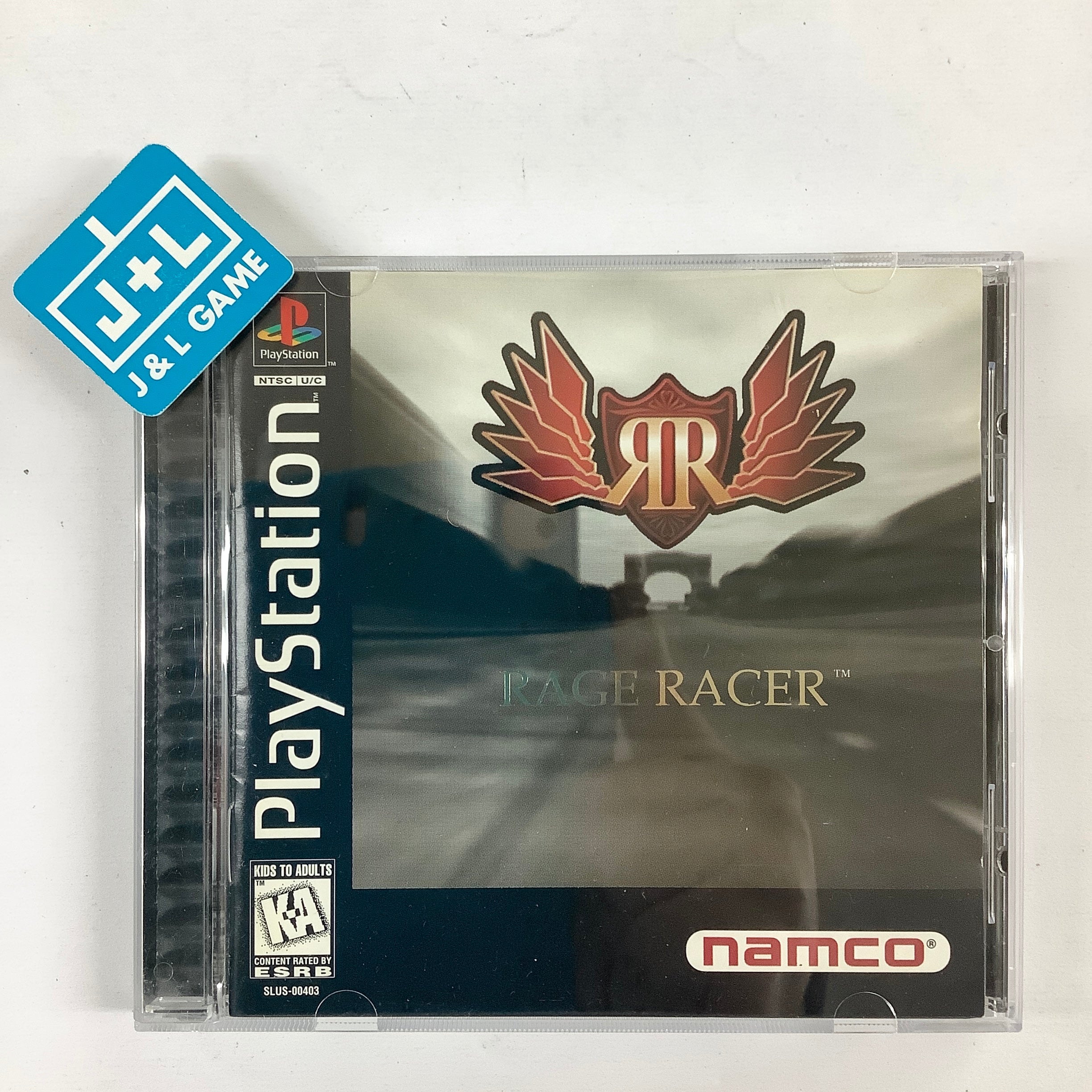 Rage Racer - (PS1) PlayStation 1 [Pre-Owned] Video Games Namco   