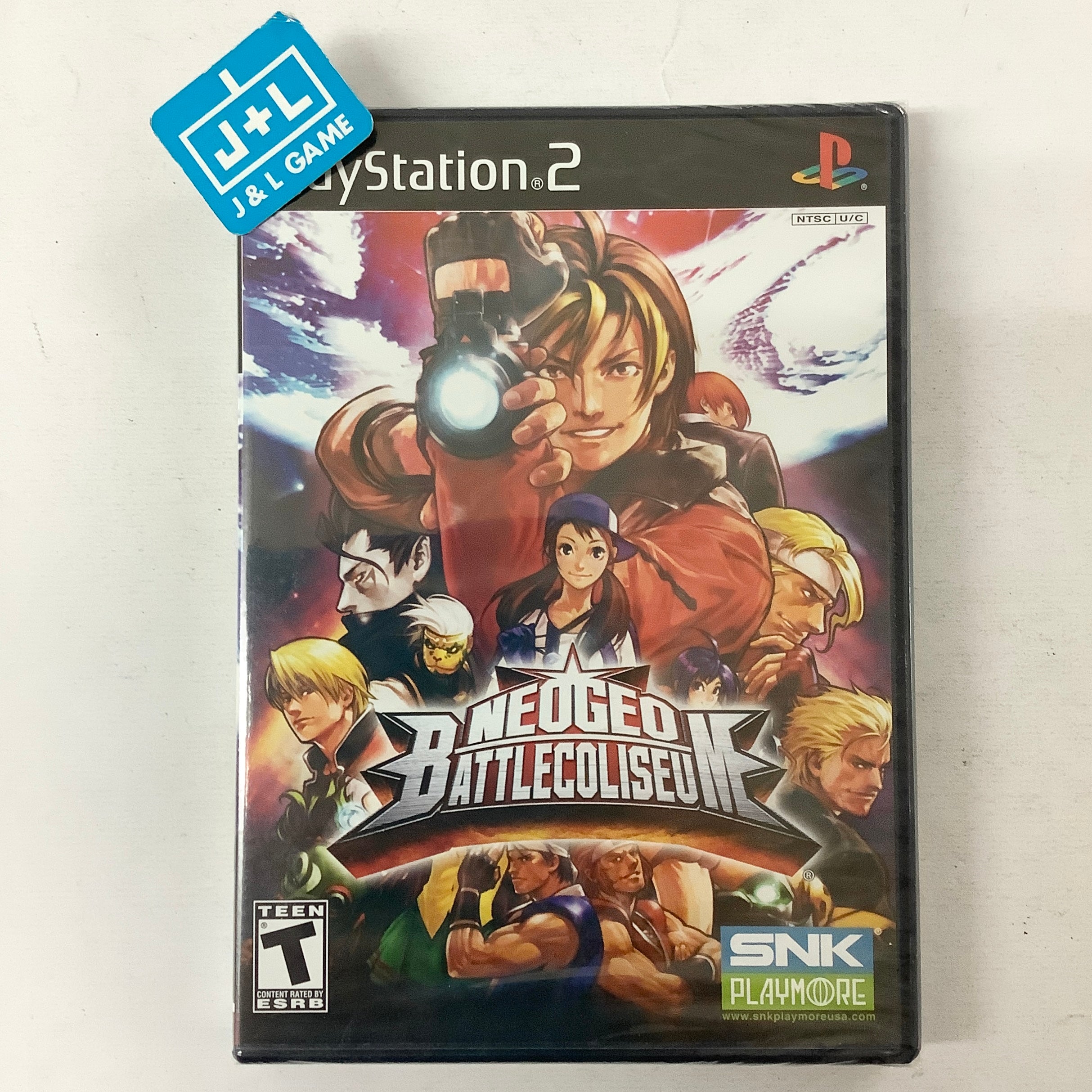 NeoGeo Battle Coliseum - (PS2) PlayStation 2 Video Games SNK Playmore   