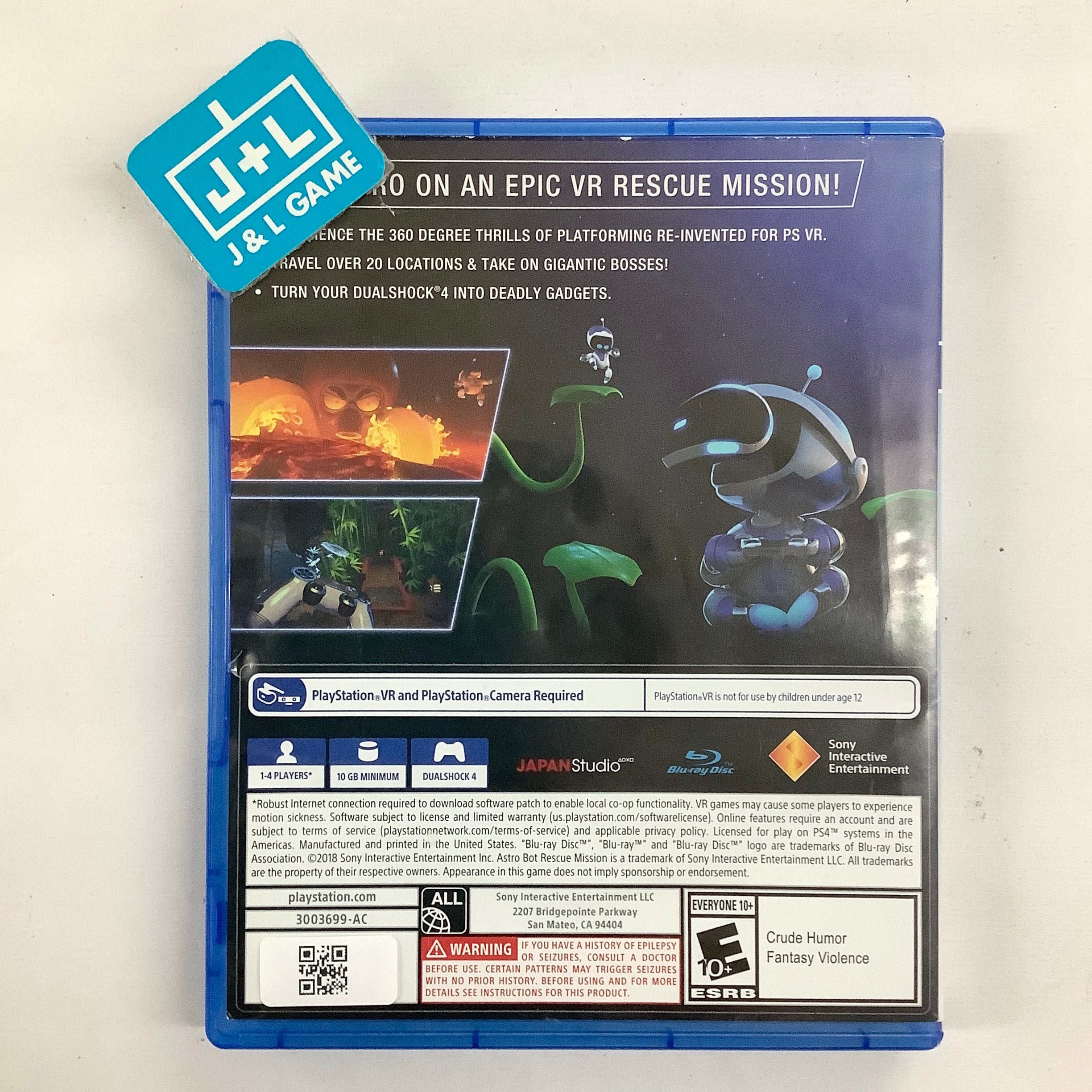 Astro Bot Rescue Mission (PlayStation VR) - (PS4) PlayStation 4