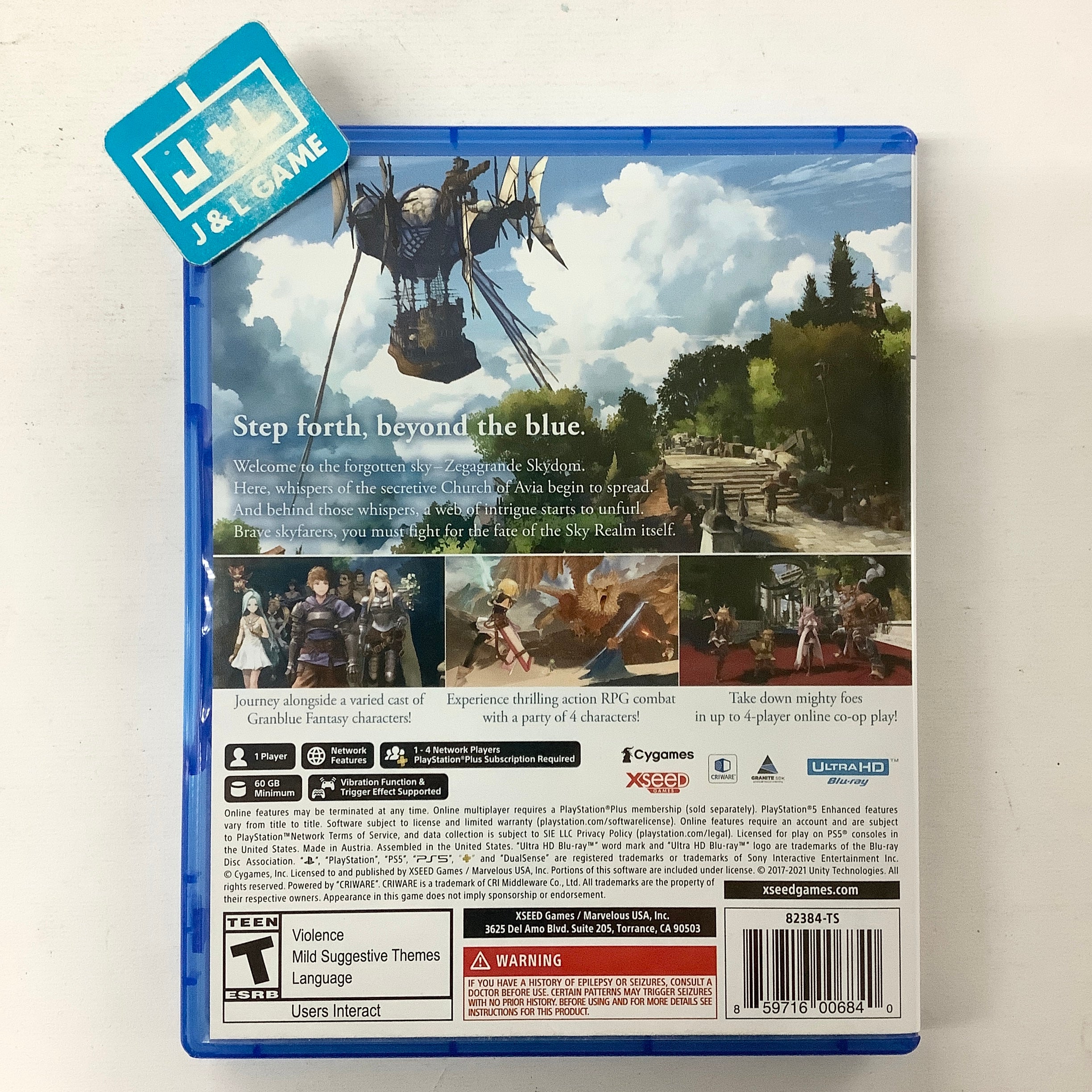 Granblue Fantasy: Relink - (PS5) PlayStation 5 [Pre-Owned] Video Games XSEED Games   