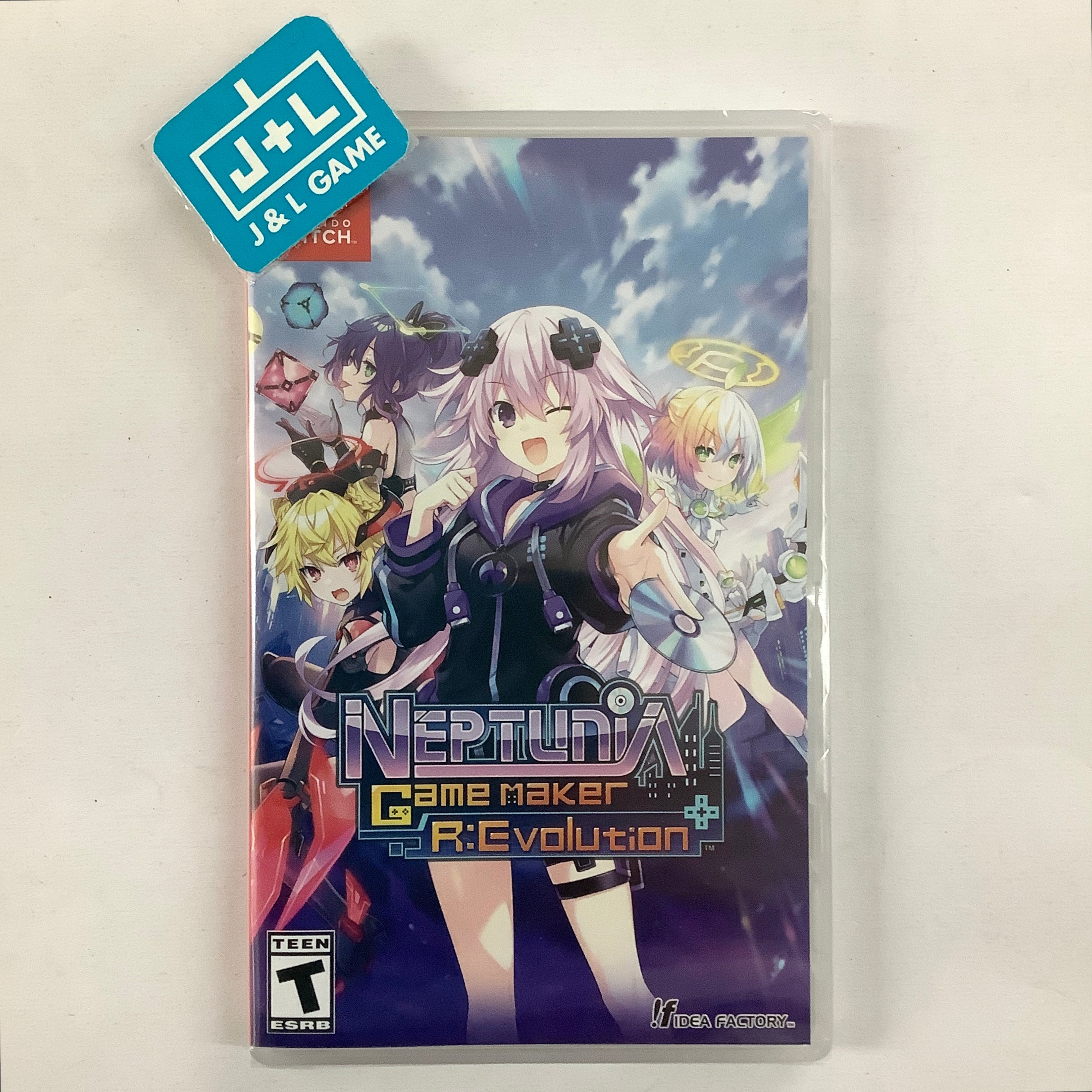 Neptunia Game Maker R:Evolution - (NSW) Nintendo Switch Video Games Idea Factory International   