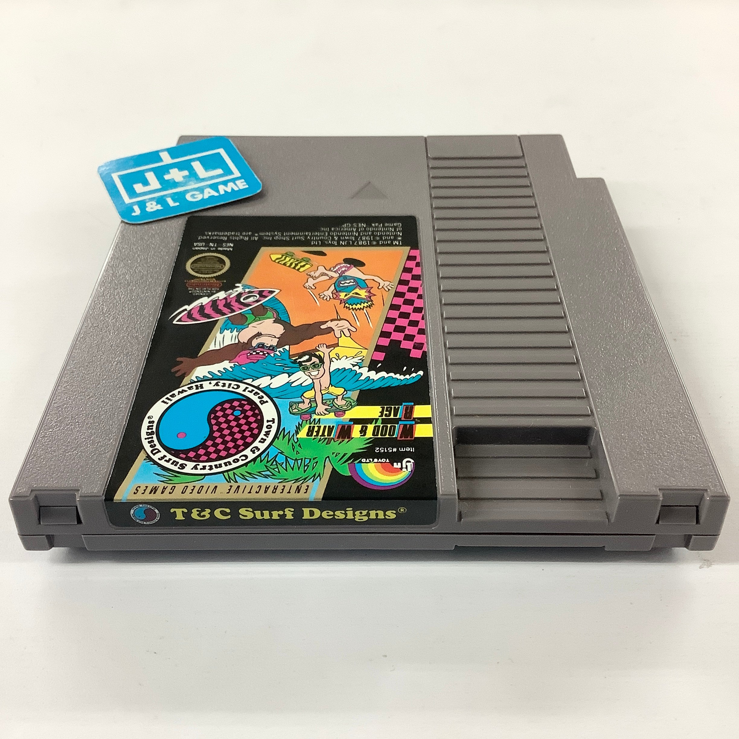 T&C Surf Designs: Wood & Water Rage - (NES) Nintendo Entertainment System [Pre-Owned] Video Games LJN Ltd.   