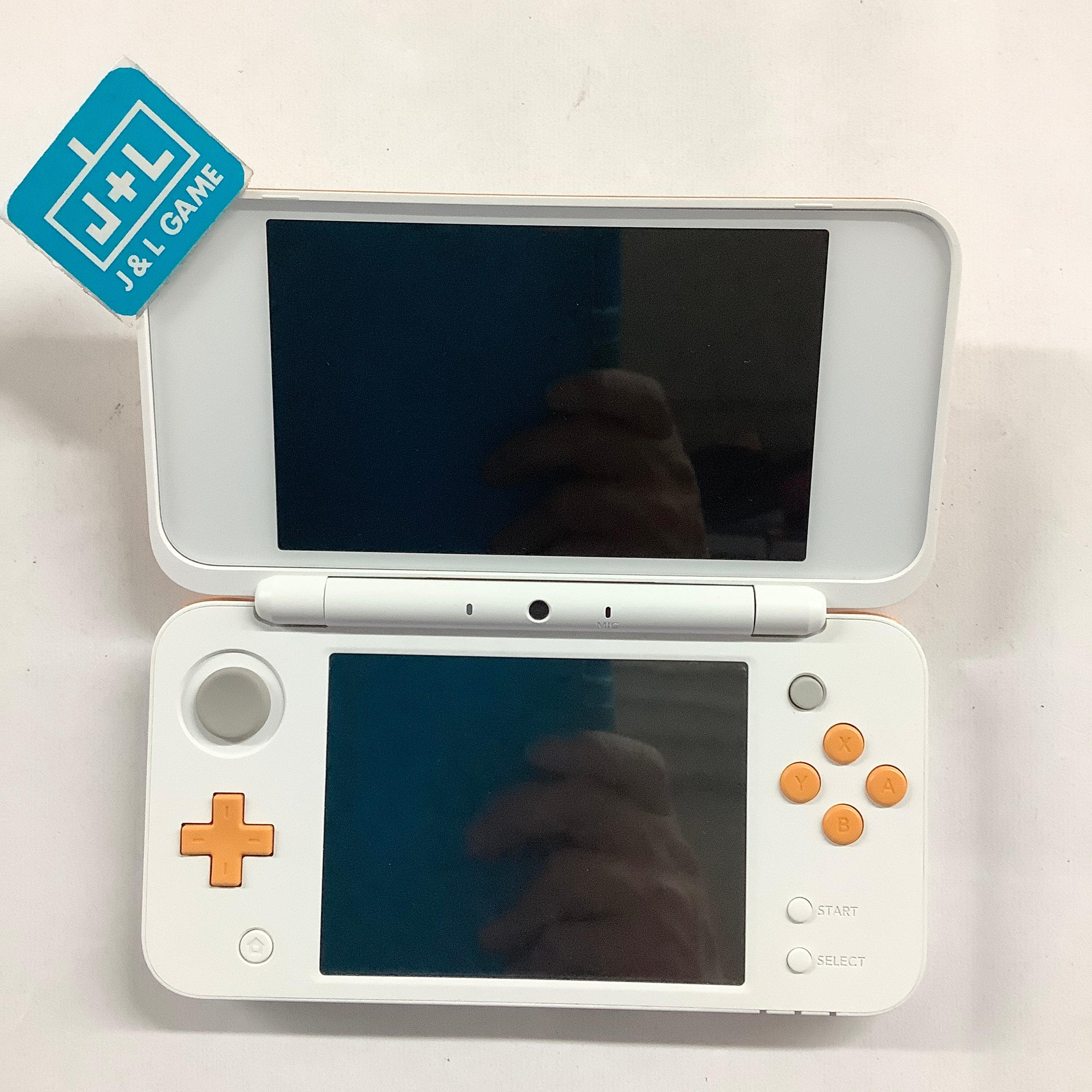 New Nintendo 2DS XL Console (White + Orange) - Nintendo 3DS [Pre-Owned] Consoles Nintendo