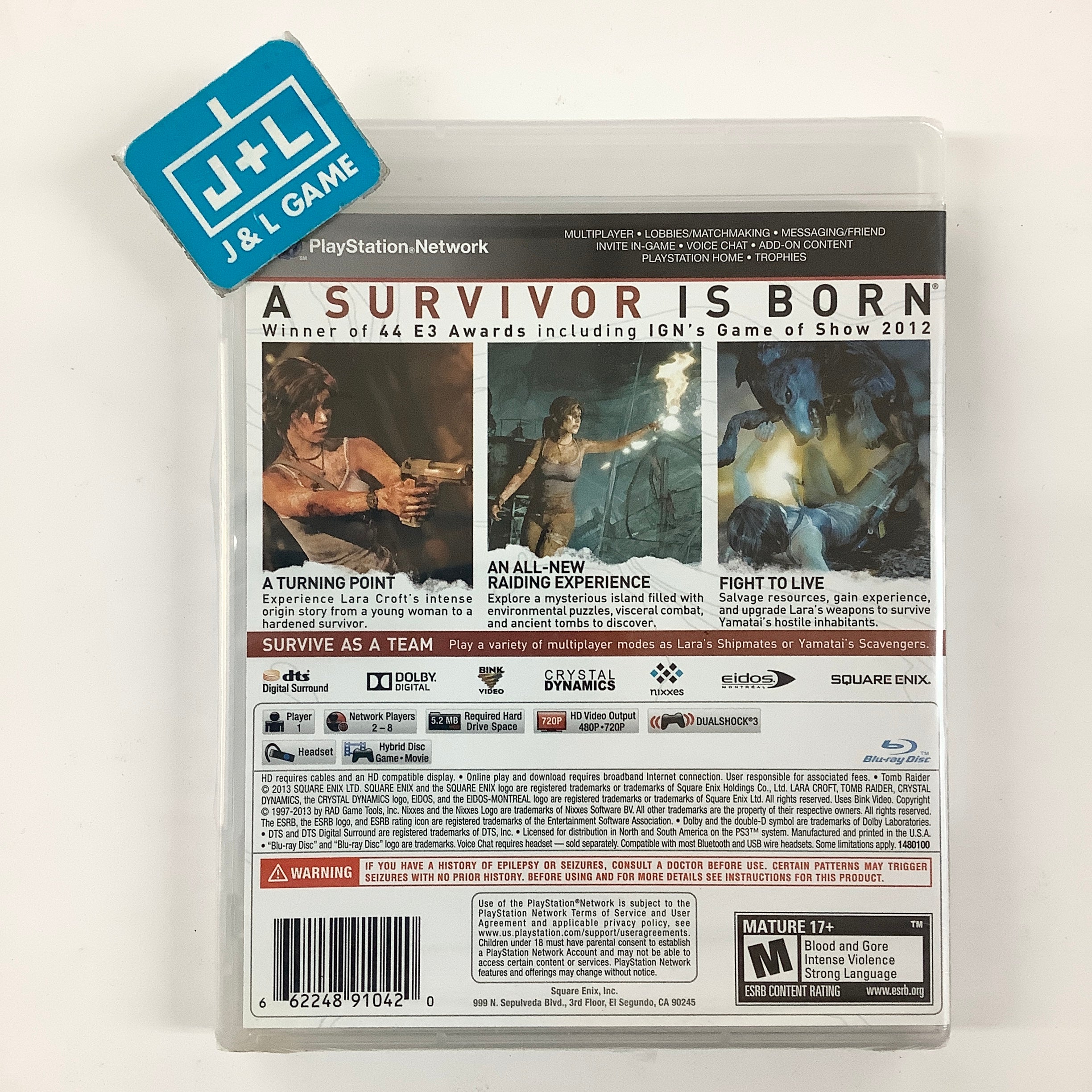 Tomb Raider - (PS3) PlayStation 3