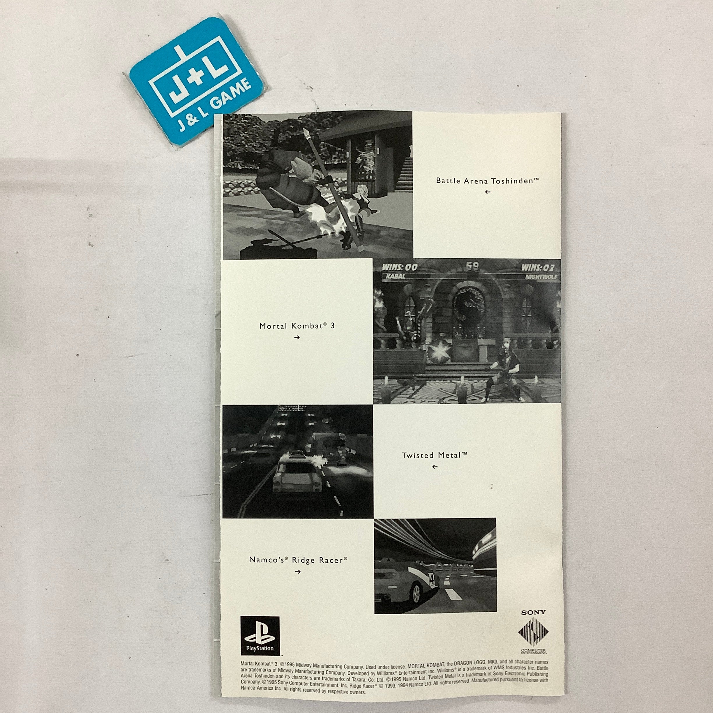 The Raiden Project (Long Box) - (PS1) PlayStation 1 [Pre-Owned] Video Games SCEA