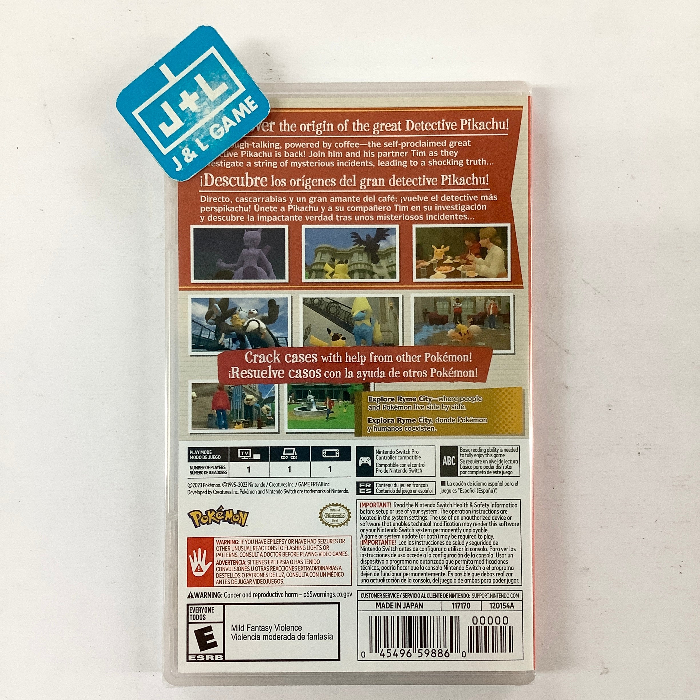 Nintendo Detective Pikachu Returns (Switch) Nintendo Detective Pikachu Returns (Switch)