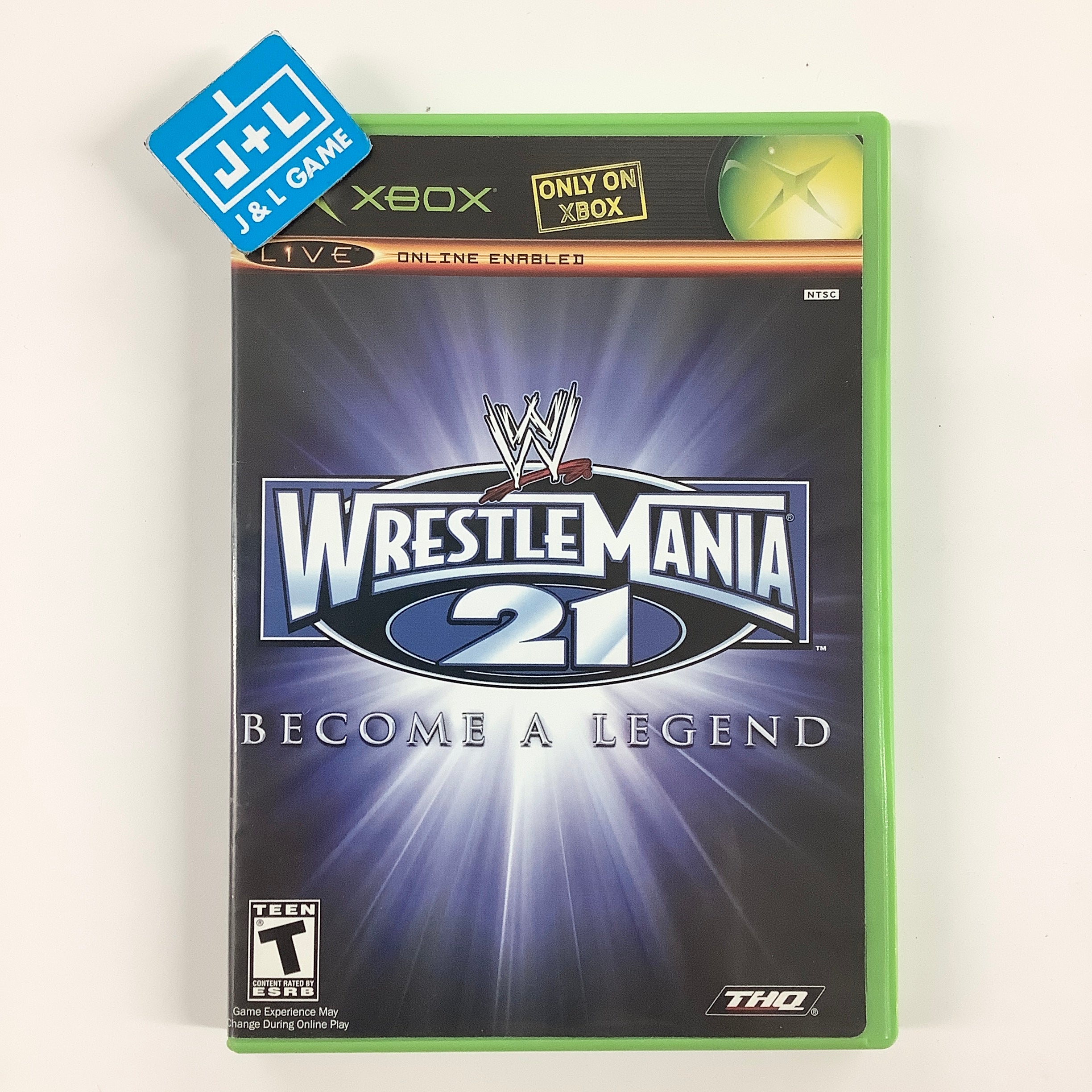 WWE WrestleMania 21 - (XB) Xbox [Pre-Owned] Video Games THQ
